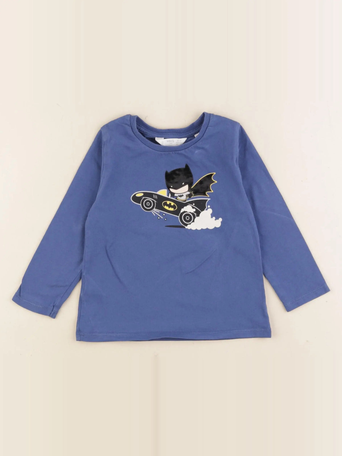 Mango - tee-shirt bleu - 12/18 mois