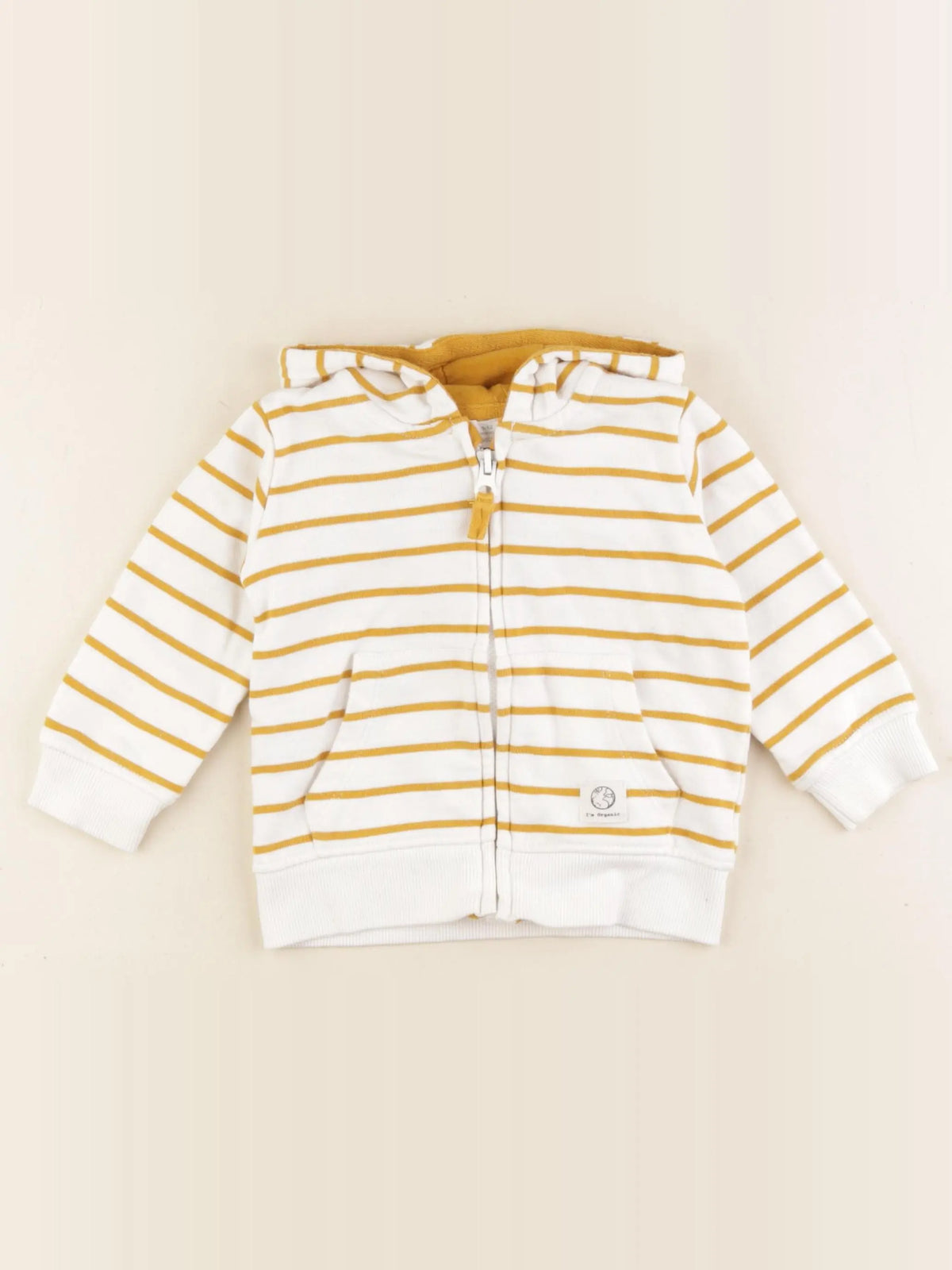 Mango - gilet blanc - 9/12 mois