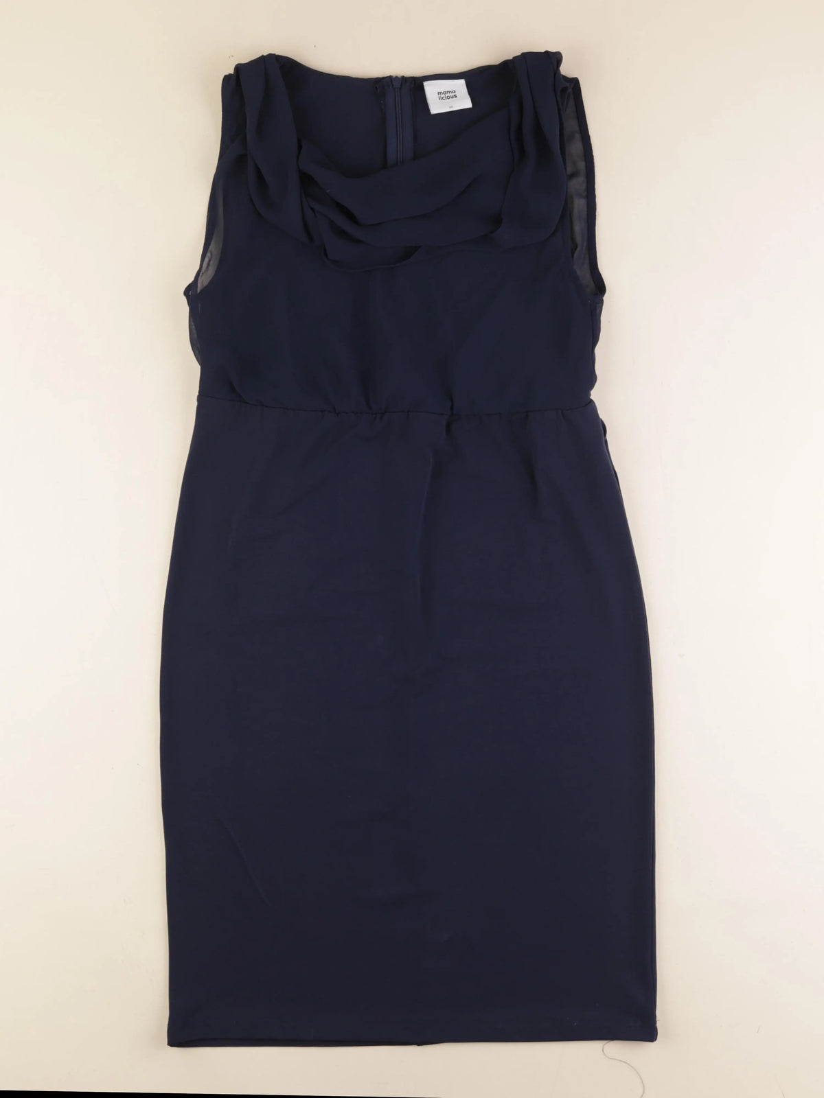 Mamalicious - robe grossesse bleu - m