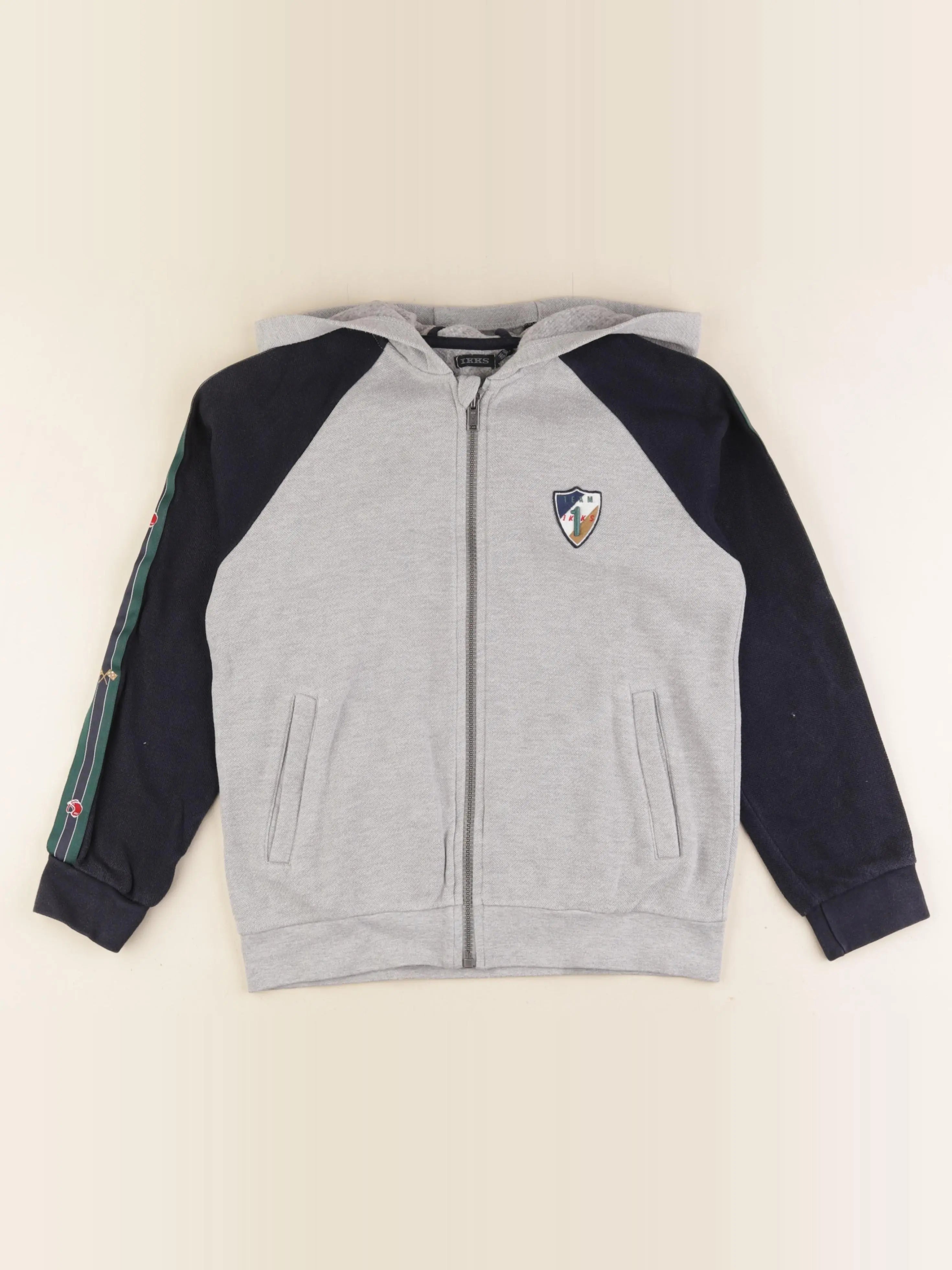 IKKS - sweat gris - 10 ans