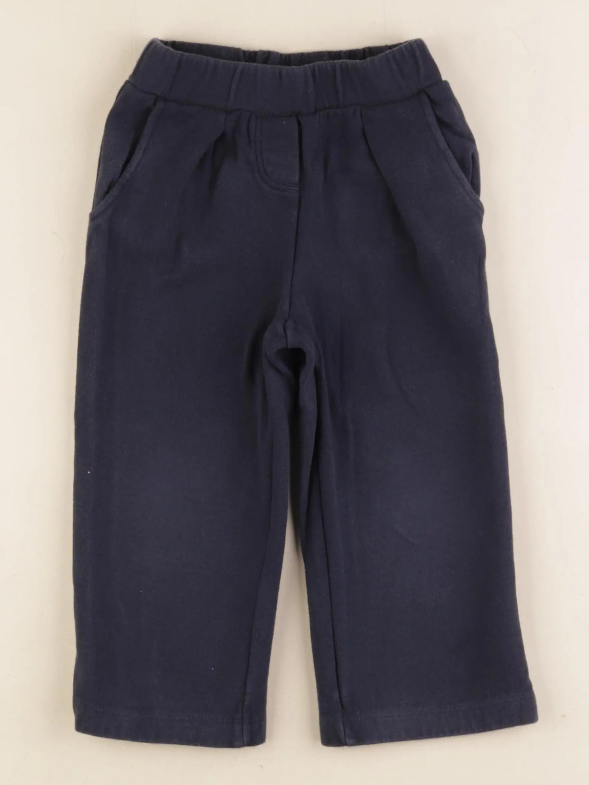 Petit Bateau - pantalon bleu - 3 ans