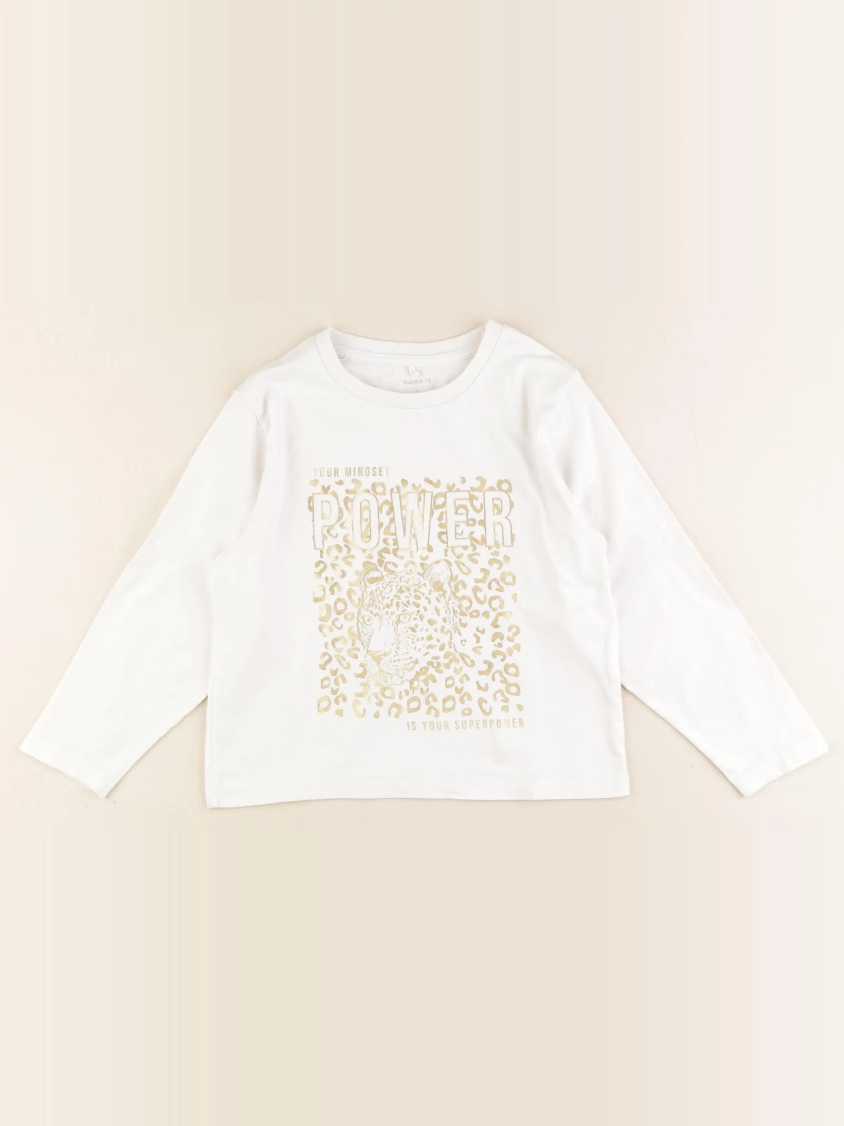 Name it - tee-shirt blanc - 6 ans