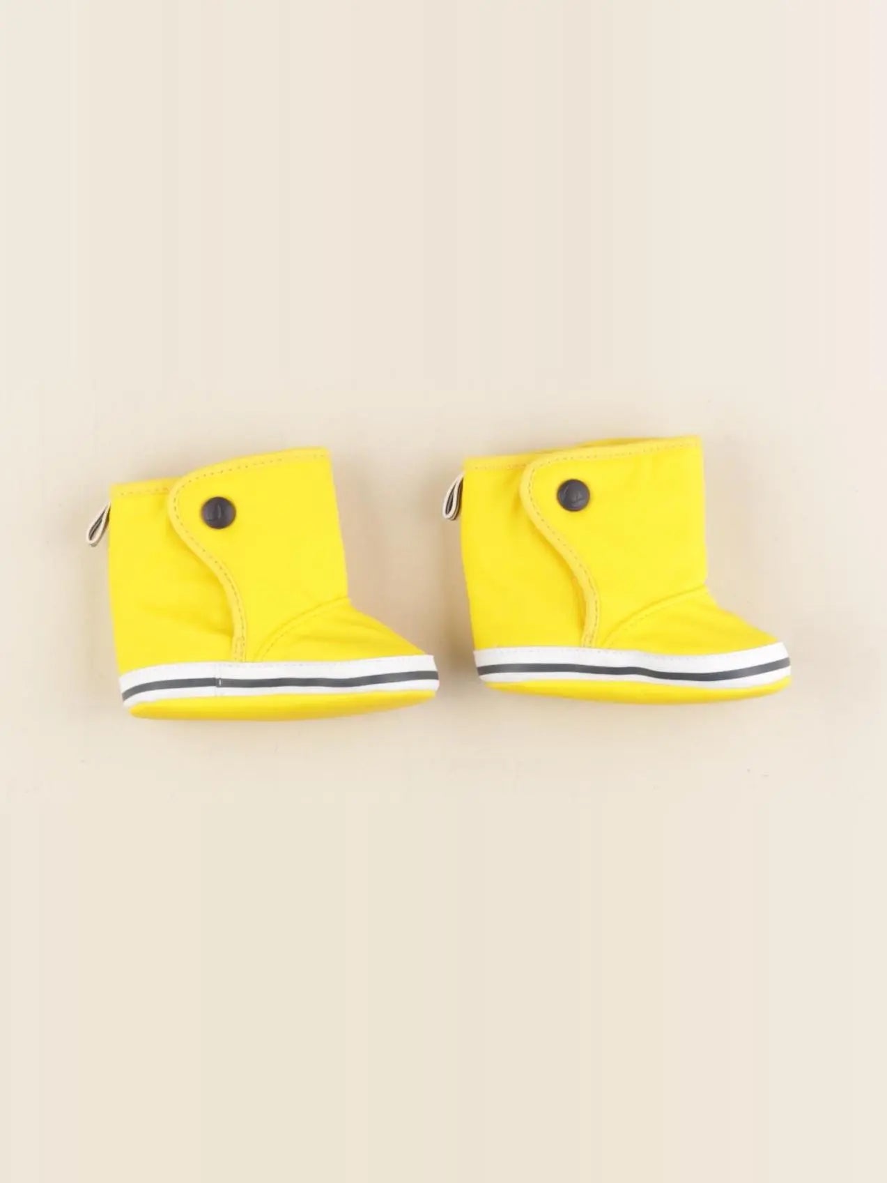 Petit Bateau - chaussons jaune - pointure 19/20