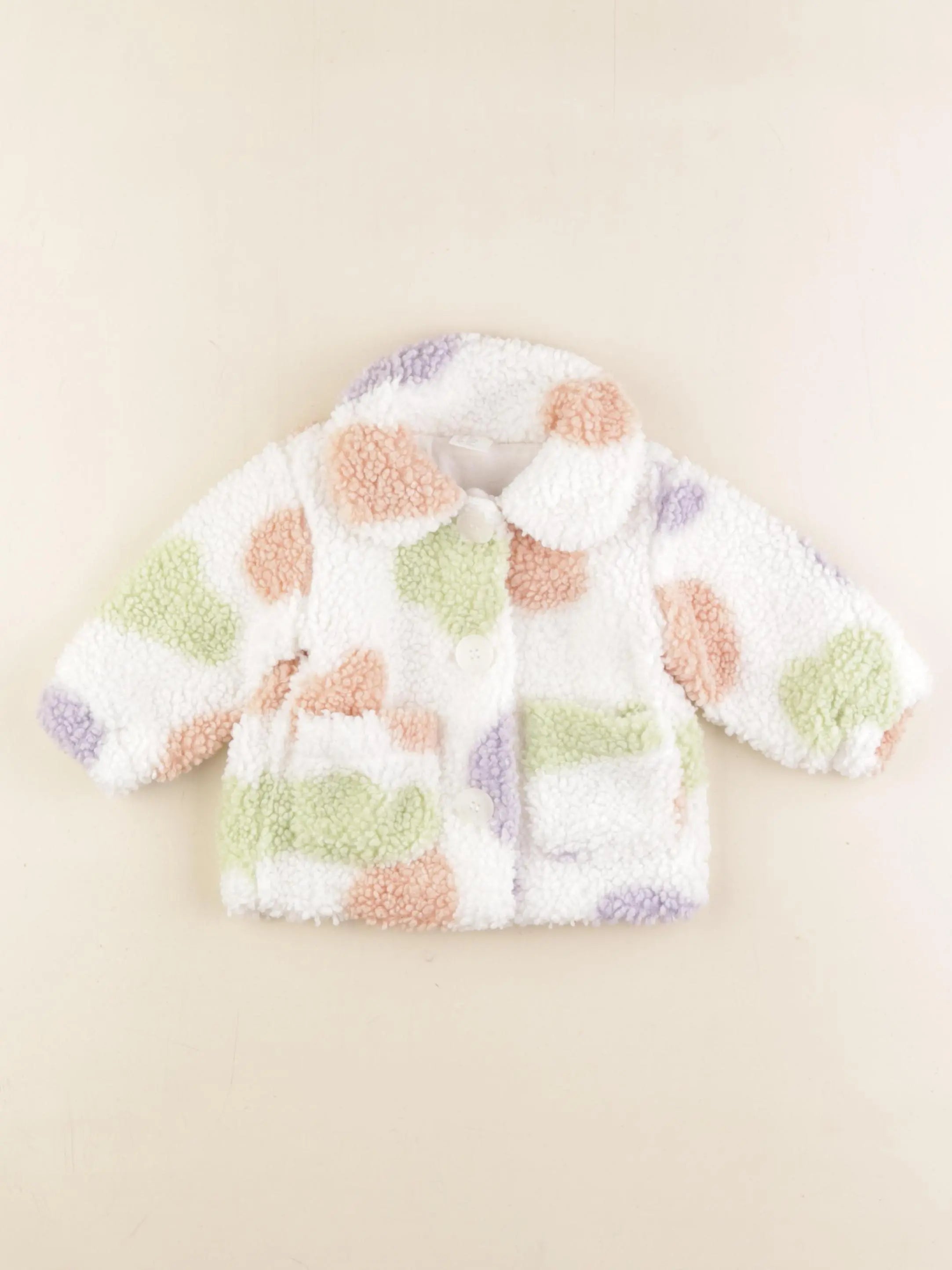 H&M - veste multicolore - 4/6 mois