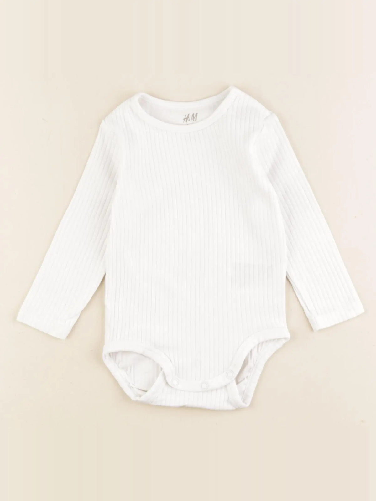 H&M - body blanc - 4/6 mois