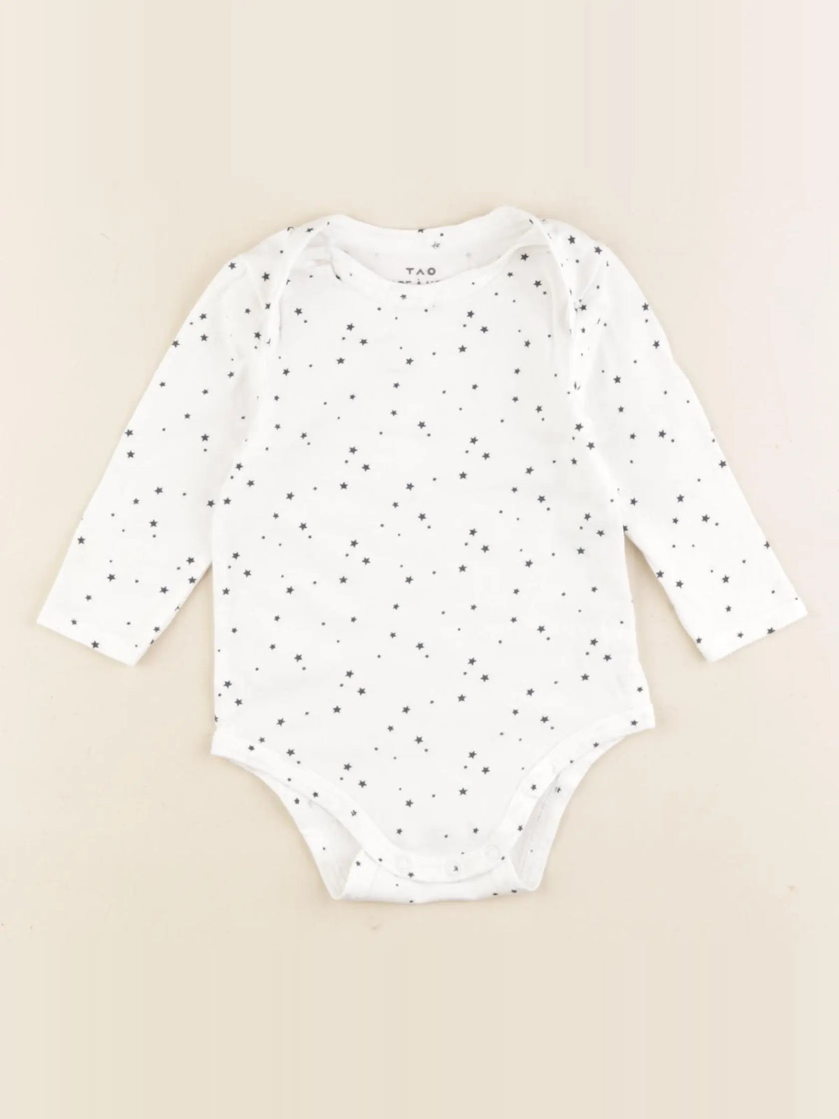 Tape à l'oeil - body blanc - 6 mois