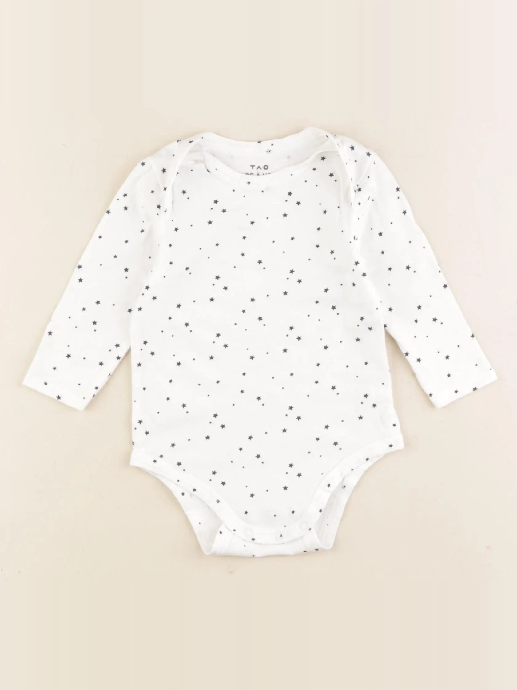 Tape à l'oeil - body blanc - 6 mois