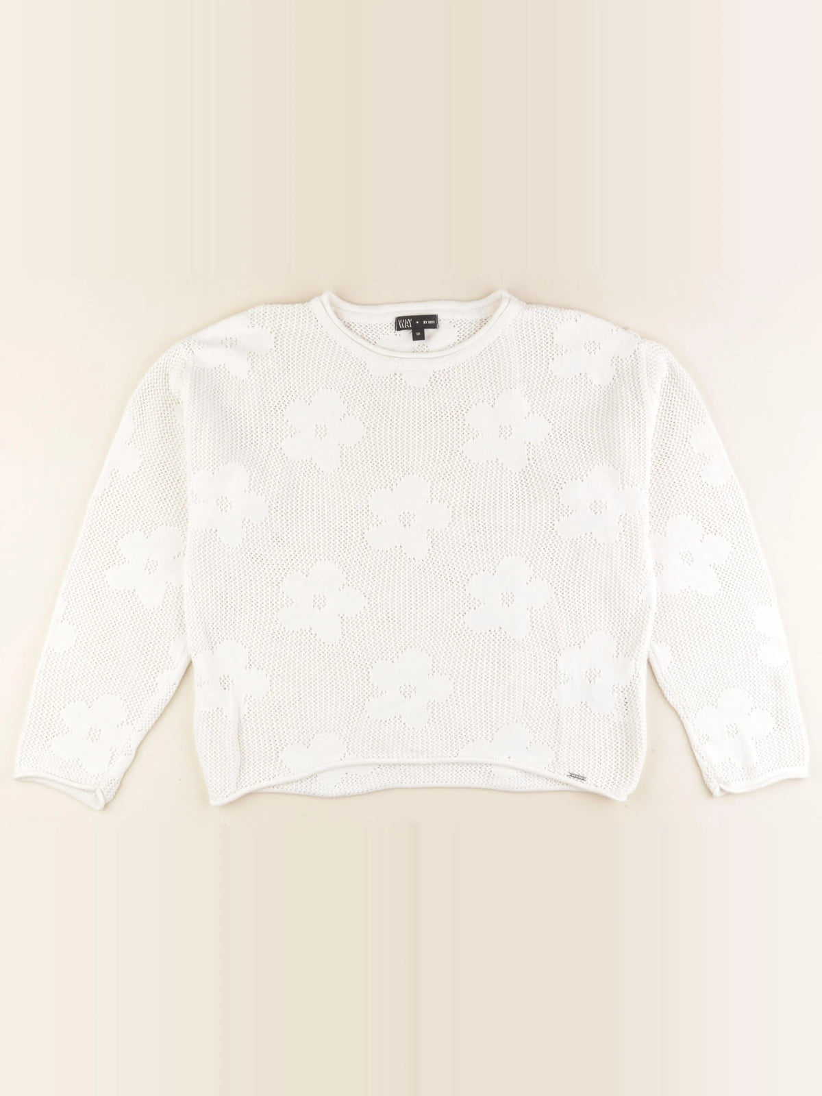 IKKS - pull blanc - 12 ans