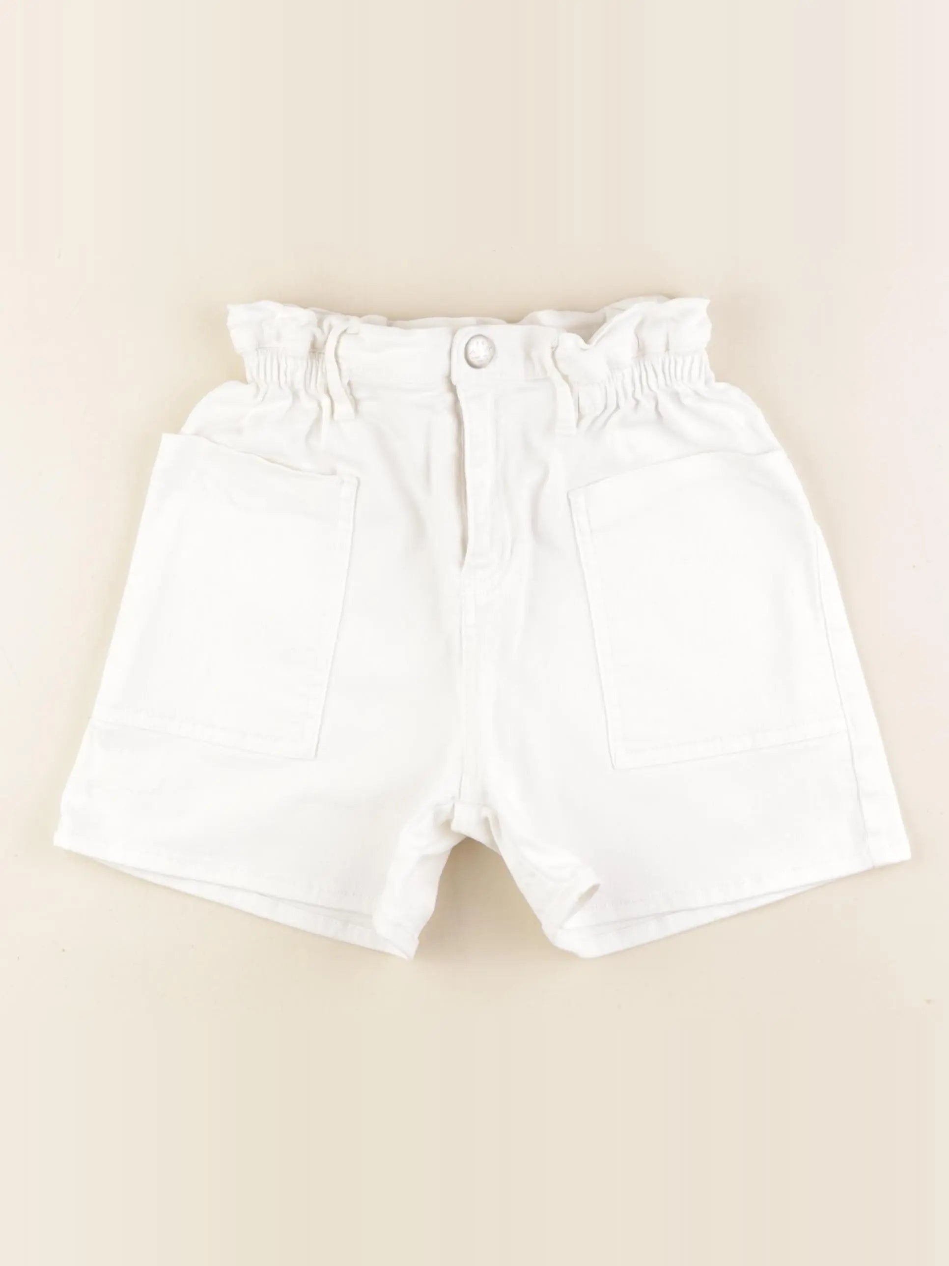 IKKS - short blanc - 10 ans