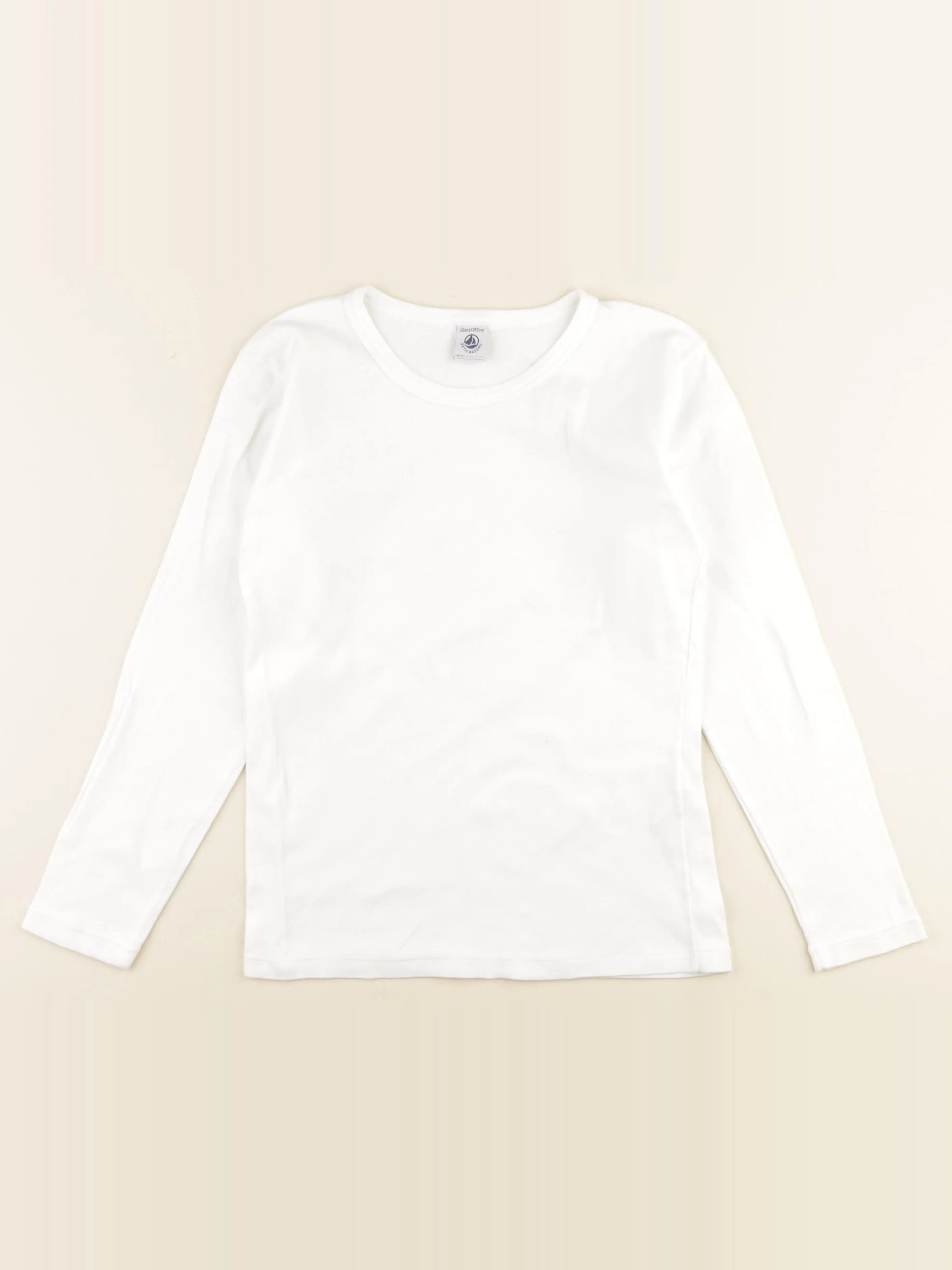Petit Bateau - maillot de corps blanc - 12 ans