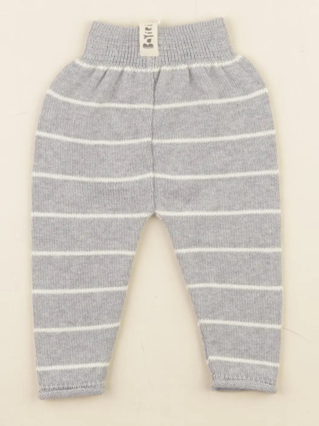 Pantalon gris rayé