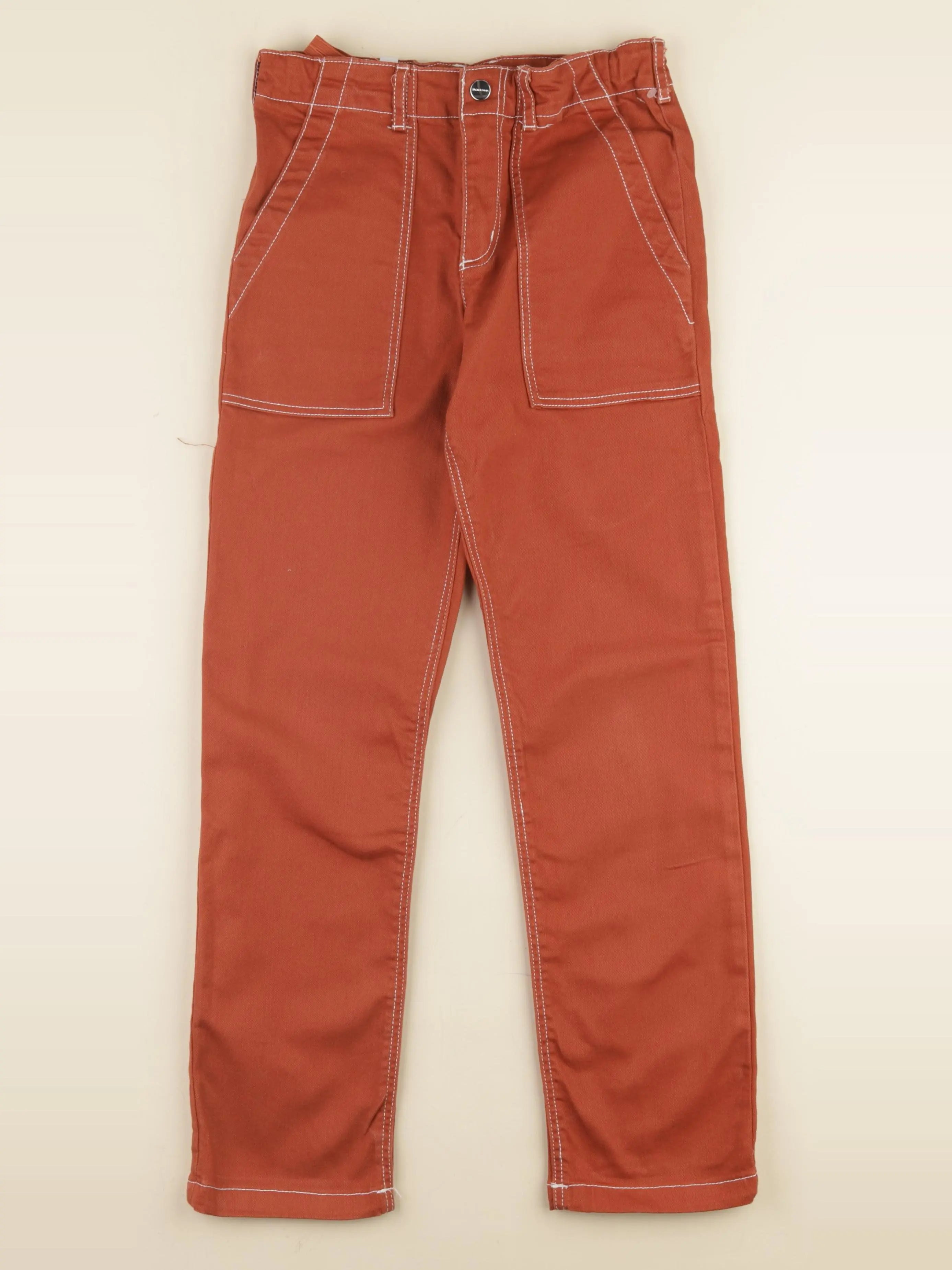 Jacadi - pantalon orange - 10 ans