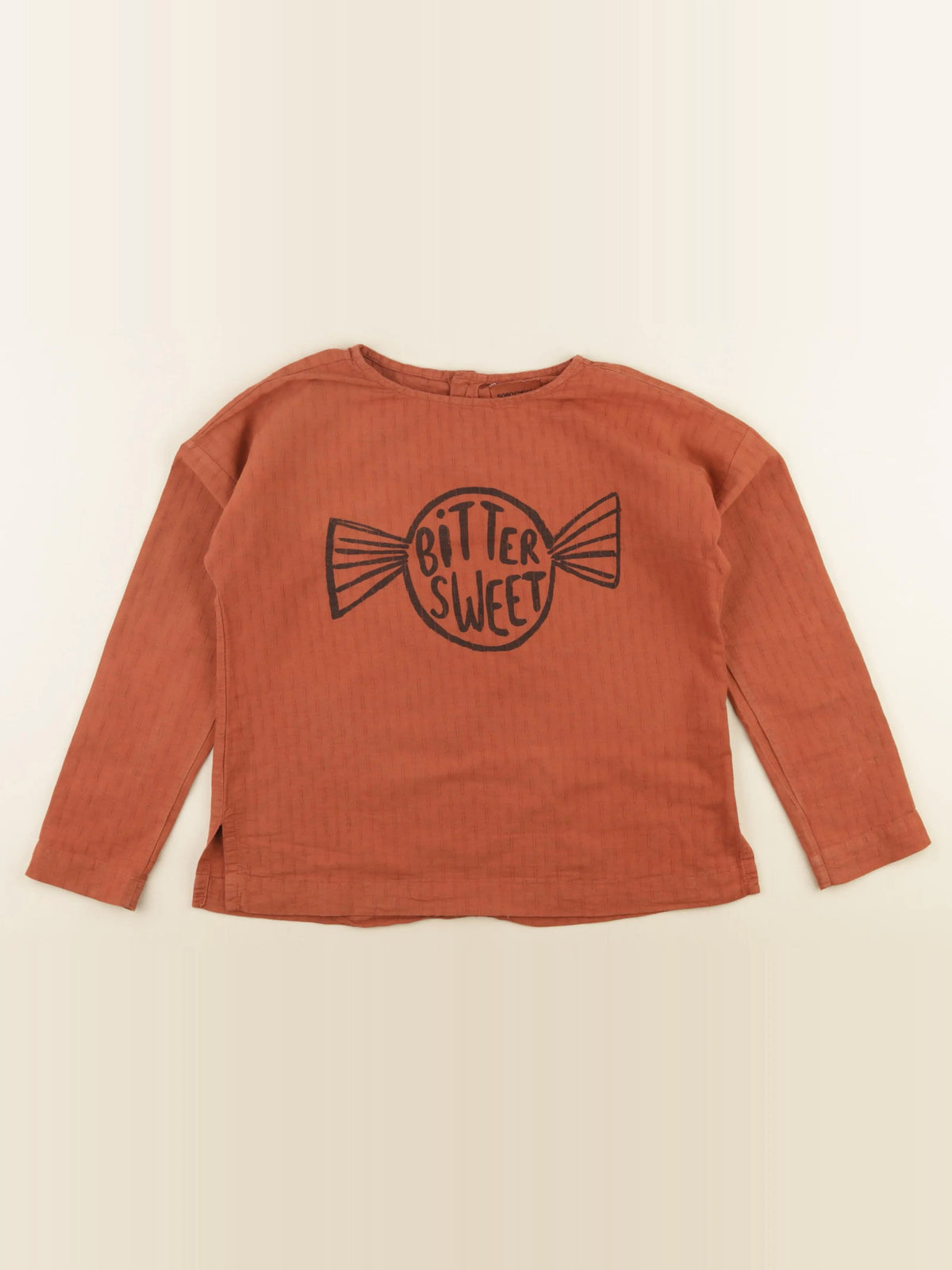 Bobo Choses - blouse orange - 8/9 ans