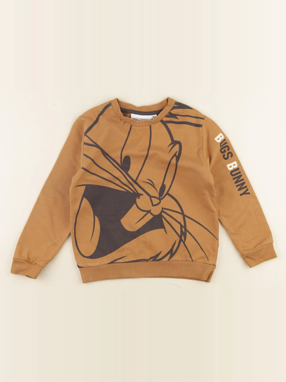 Vertbaudet - sweat marron - 5 ans