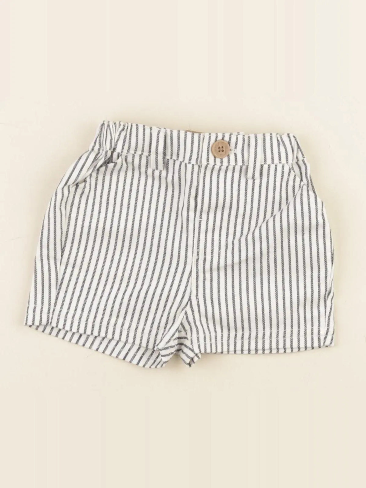 Tape à l'oeil - short beige, bleu - 3 mois