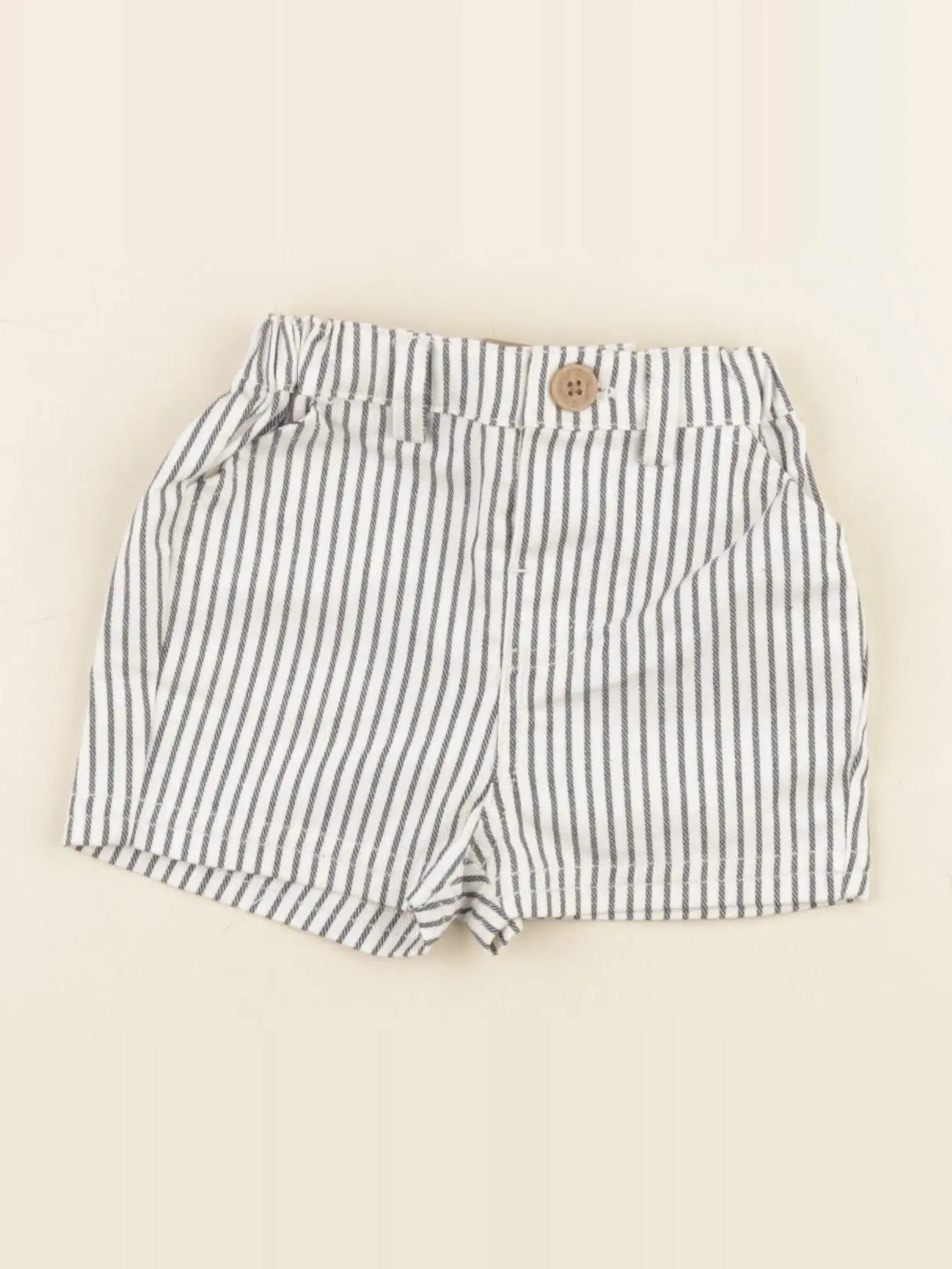 Tape à l'oeil - short beige, bleu - 3 mois