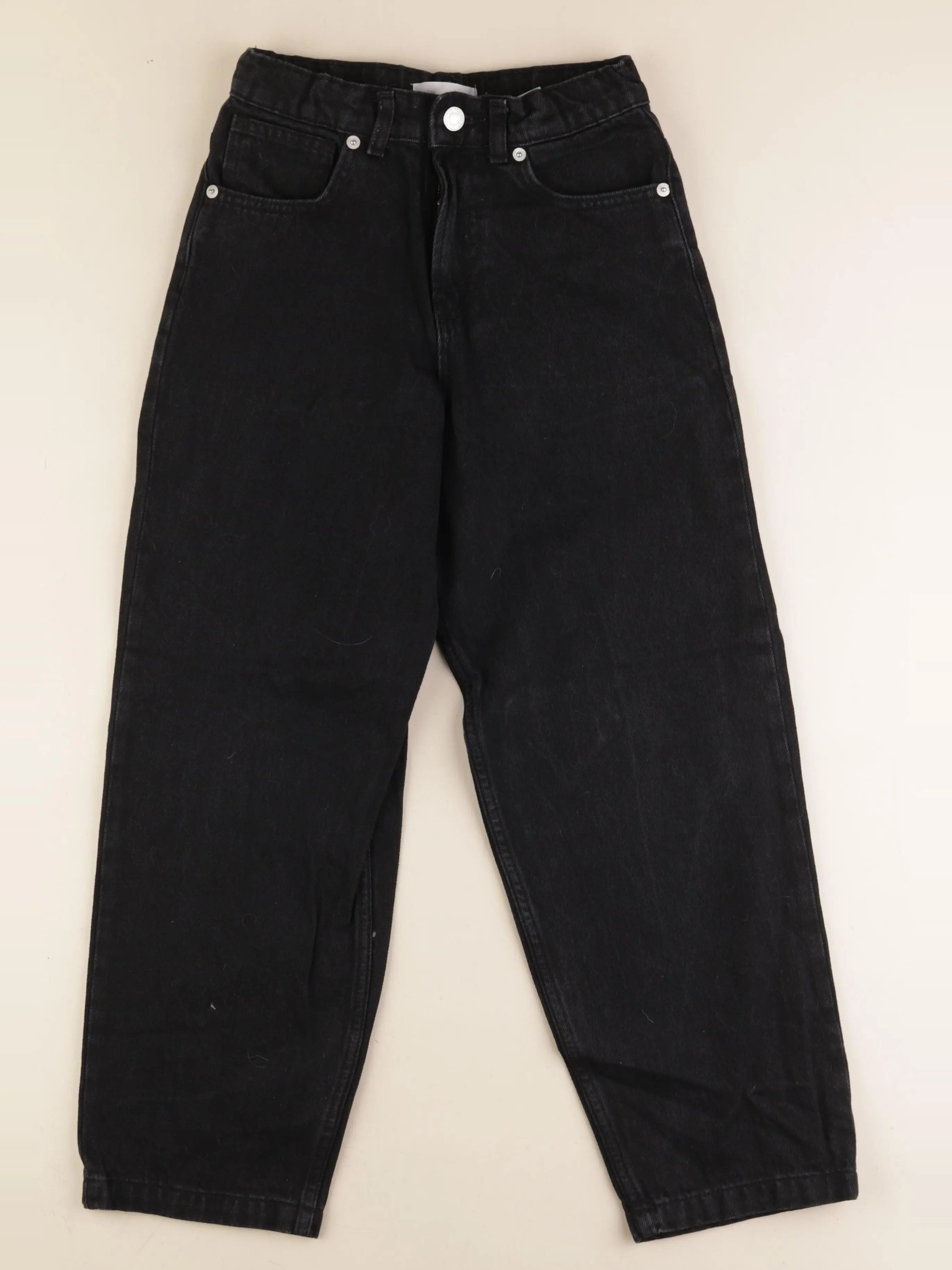 Uniqlo - jean noir - 11/12 ans