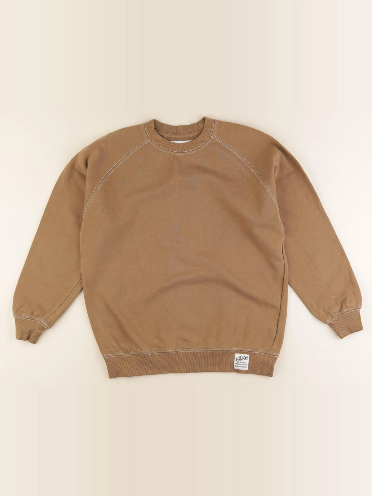Zara - sweat marron - 11/12 ans