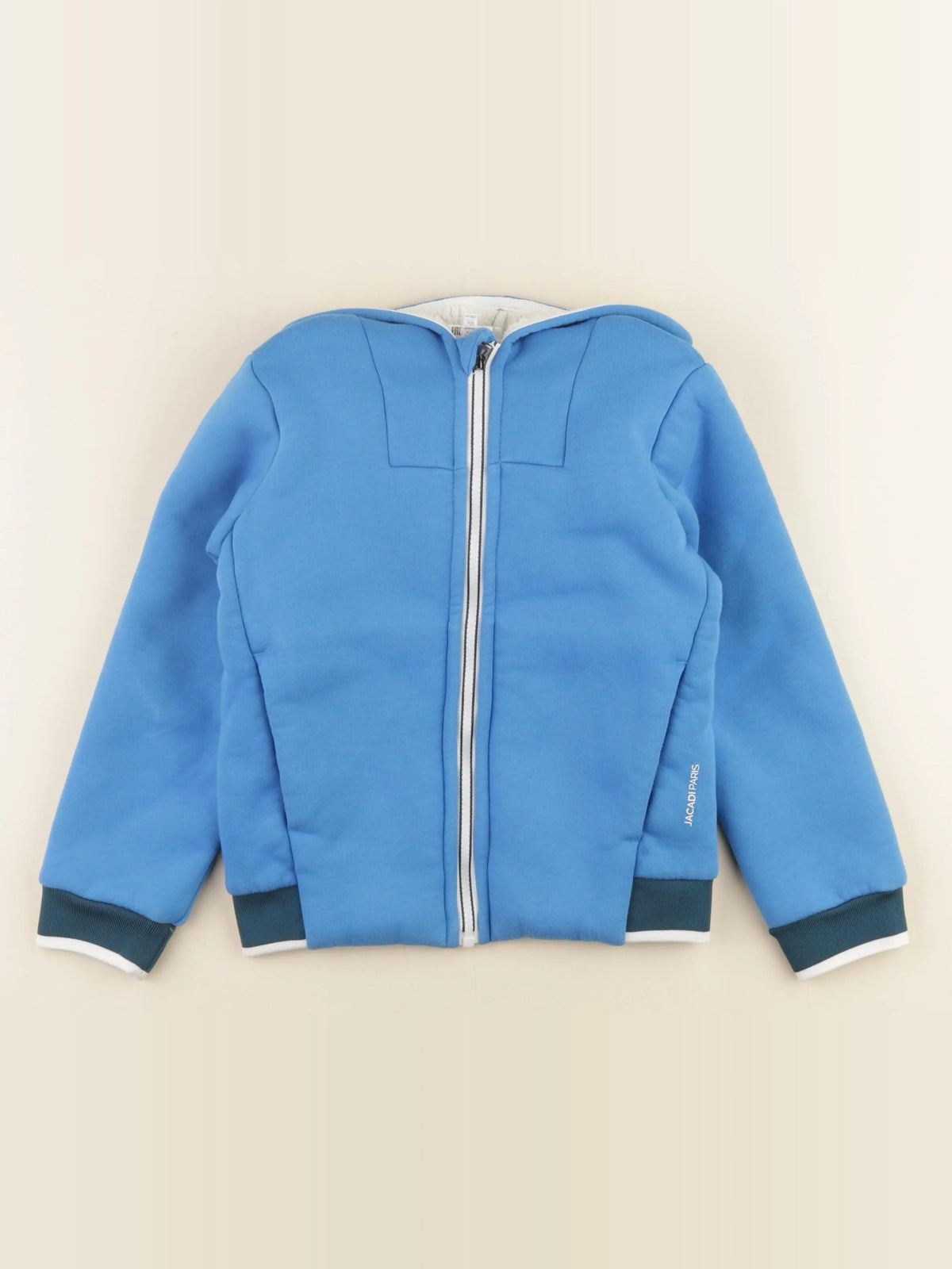 Jacadi - sweat bleu - 8 ans