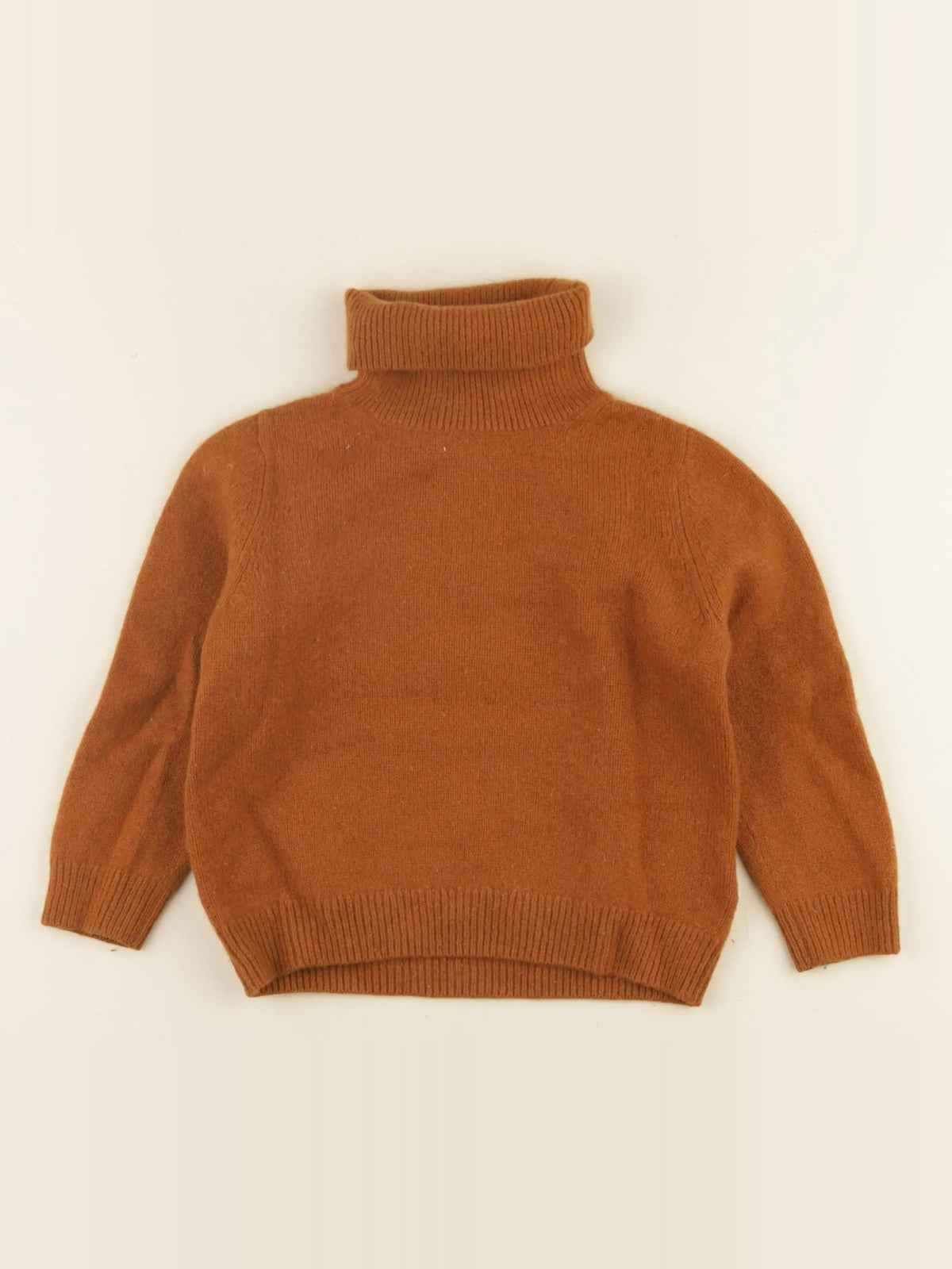 COS - pull marron - 2/4 ans