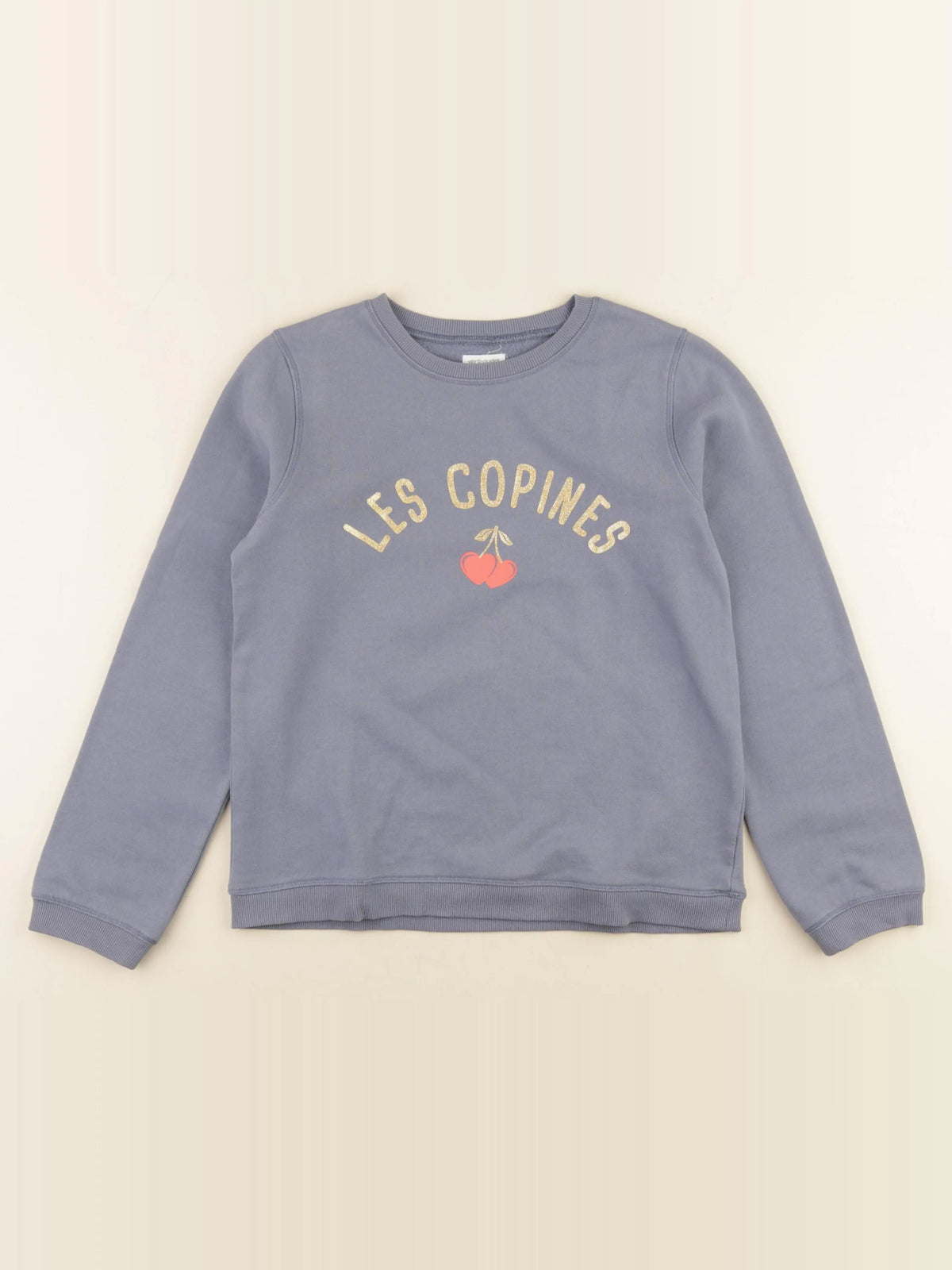 Vertbaudet - sweat bleu - 12 ans