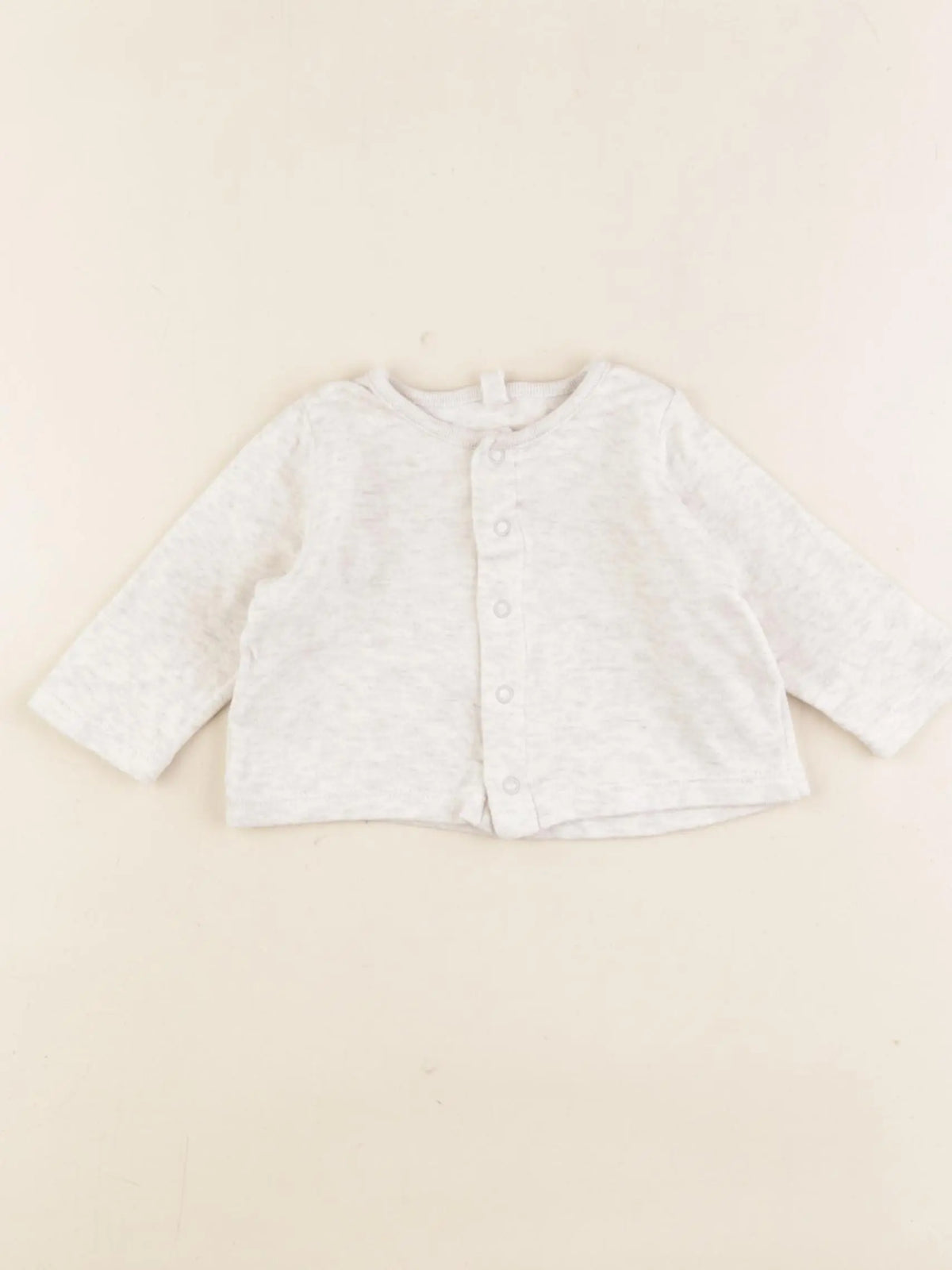 Petit Bateau - tee-shirt beige - 3 mois