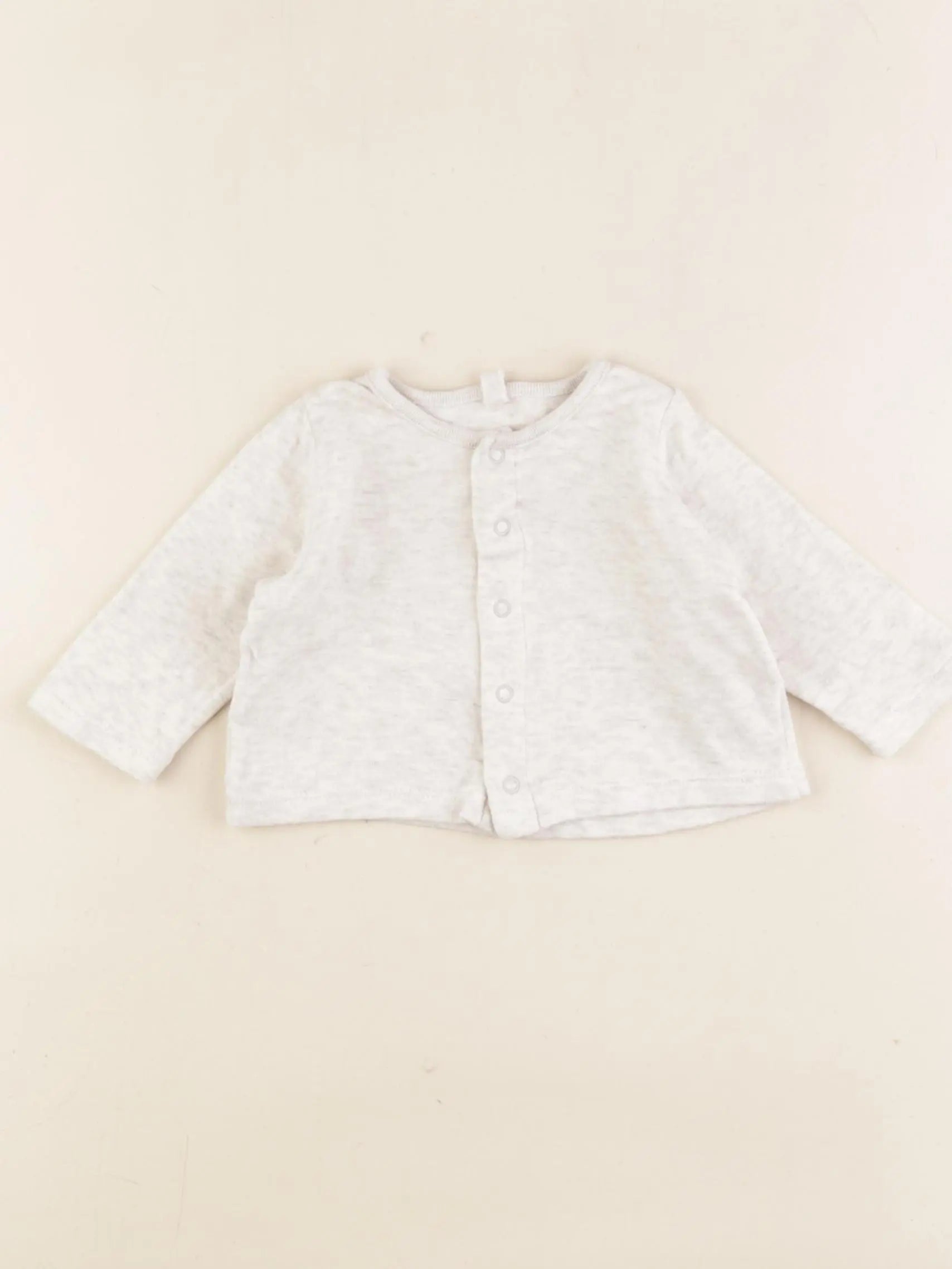 Petit Bateau - tee-shirt beige - 3 mois