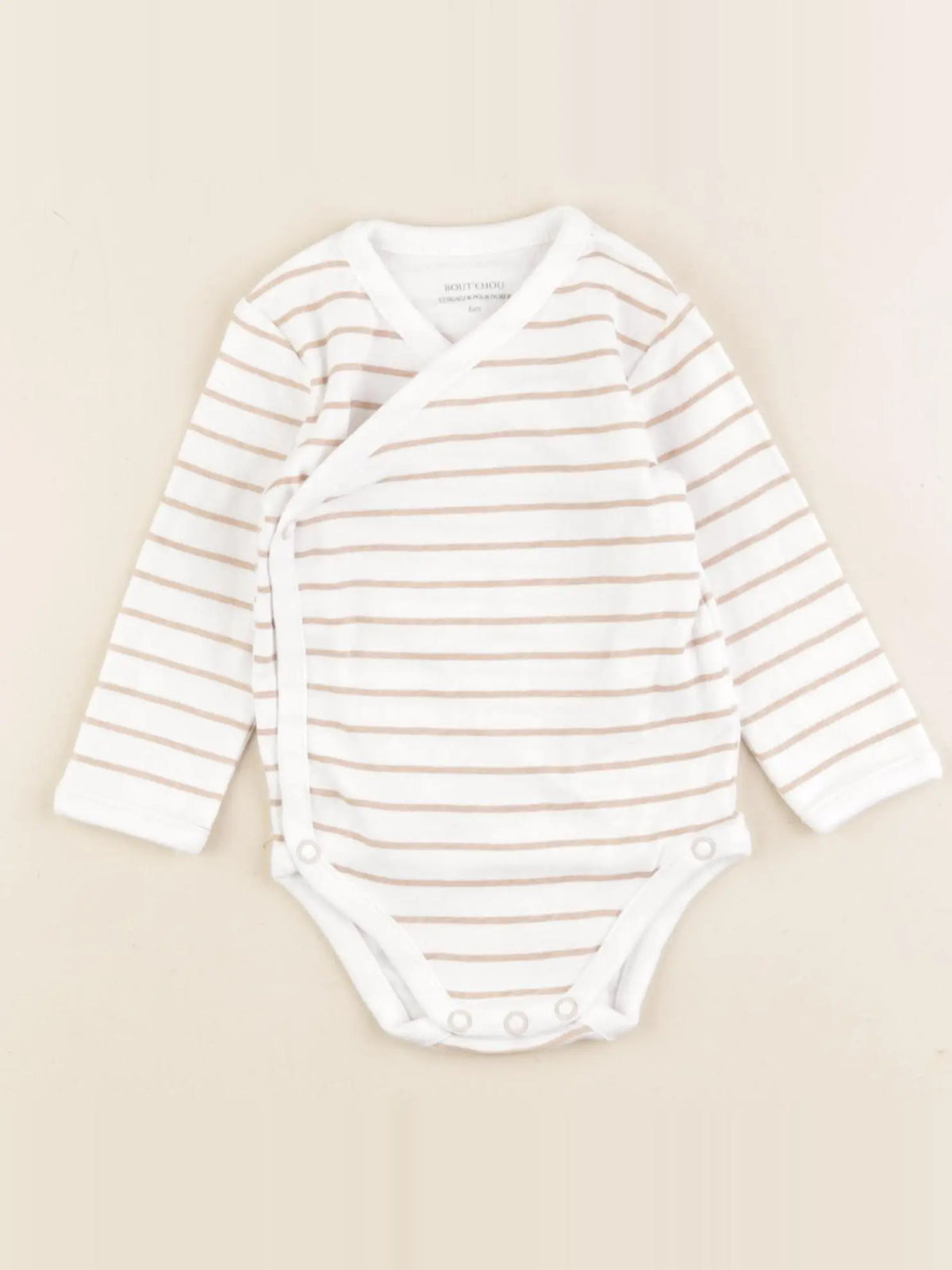 Boutchou - body blanc - 6 mois