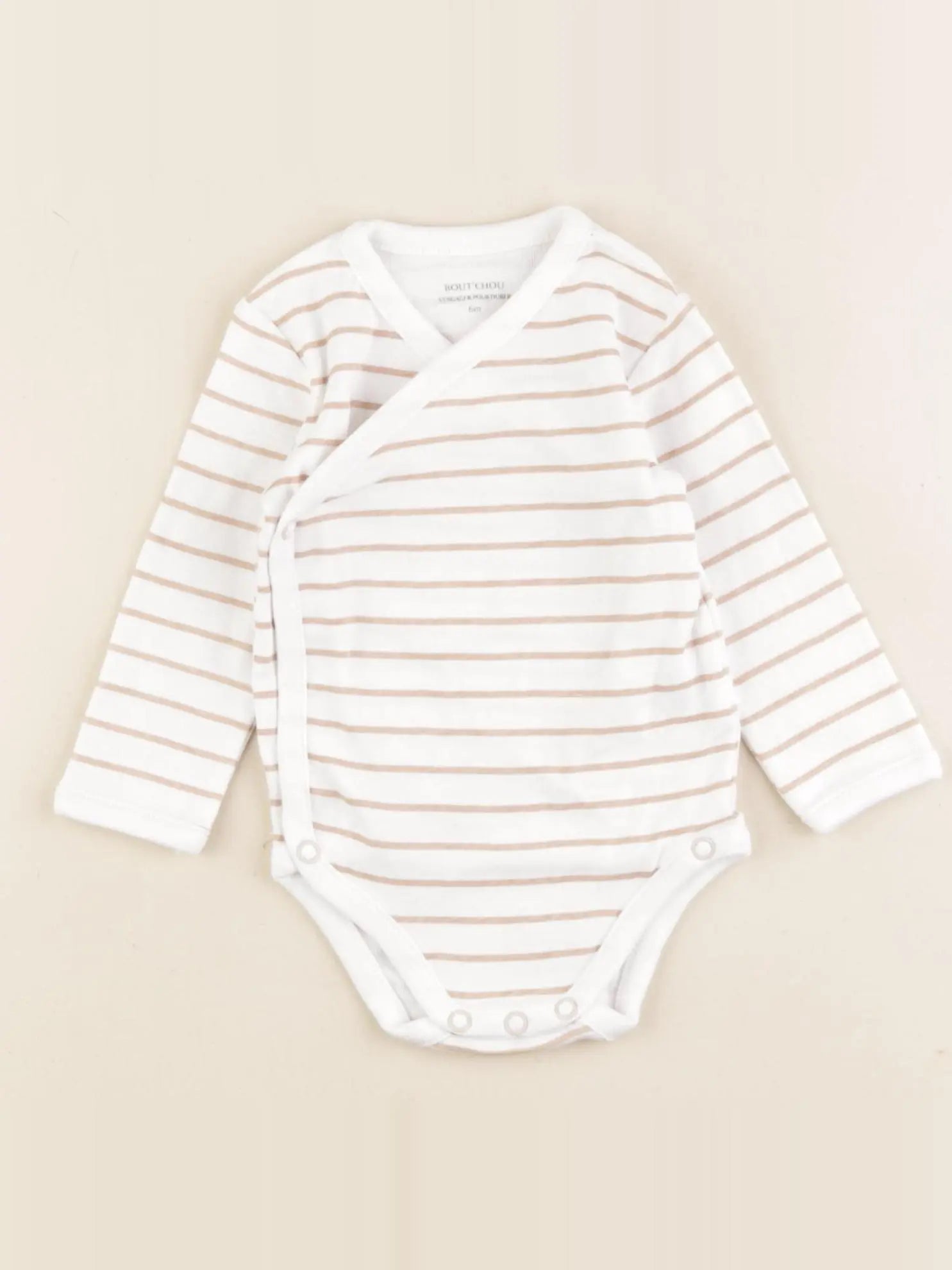 Boutchou - body blanc - 6 mois