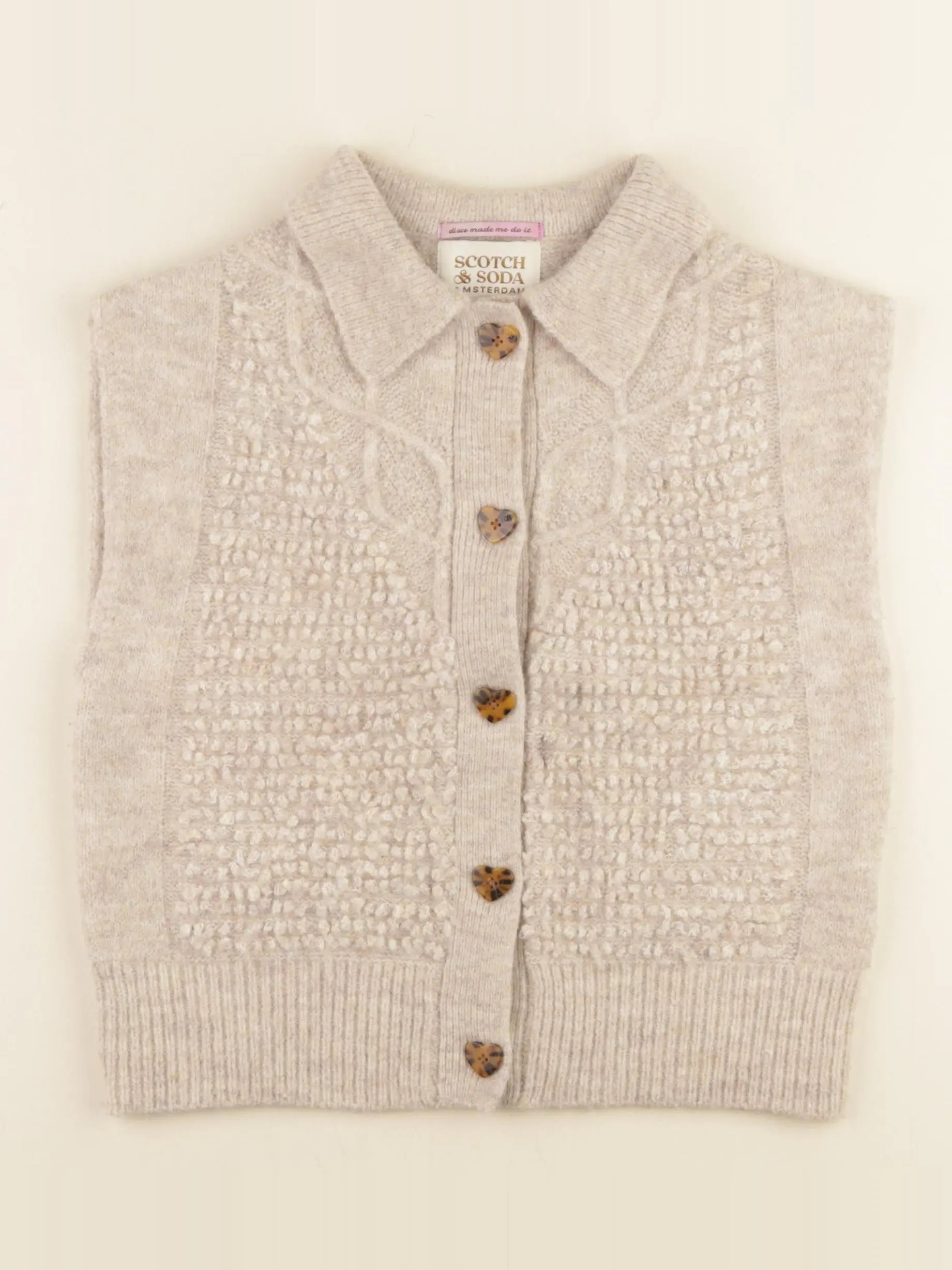 Scotch & Soda - gilet beige - 10 ans