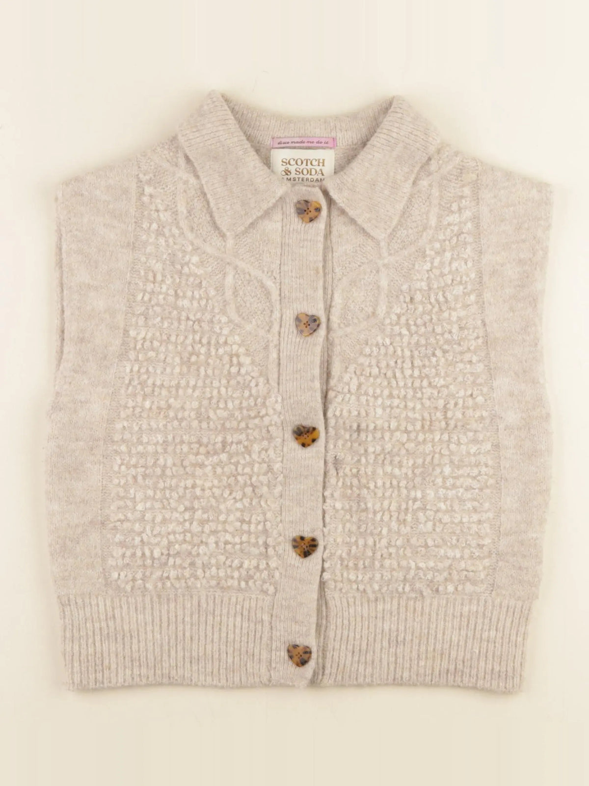 Scotch & Soda - gilet beige - 10 ans