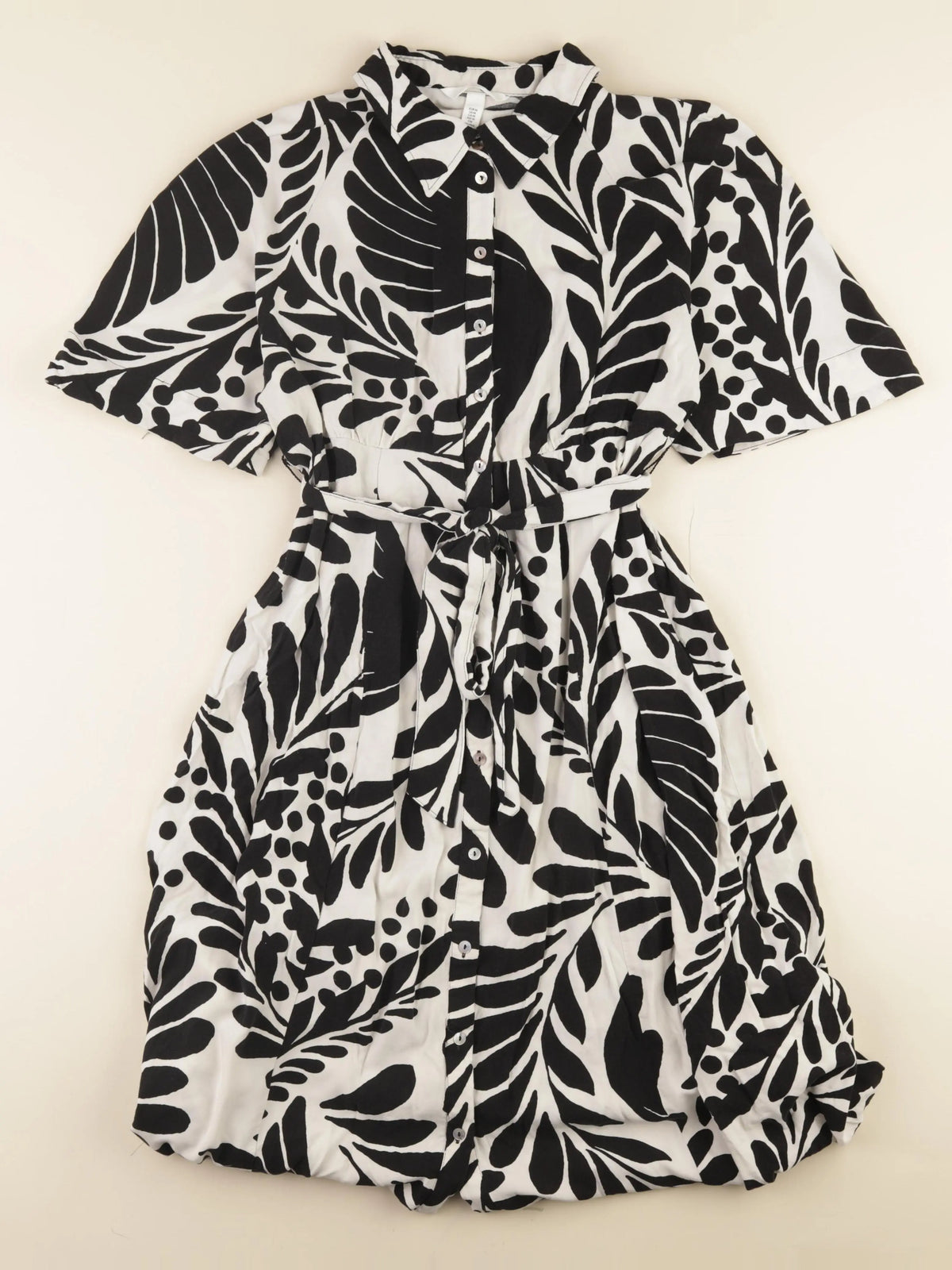 H&M - robe grossesse noir - m