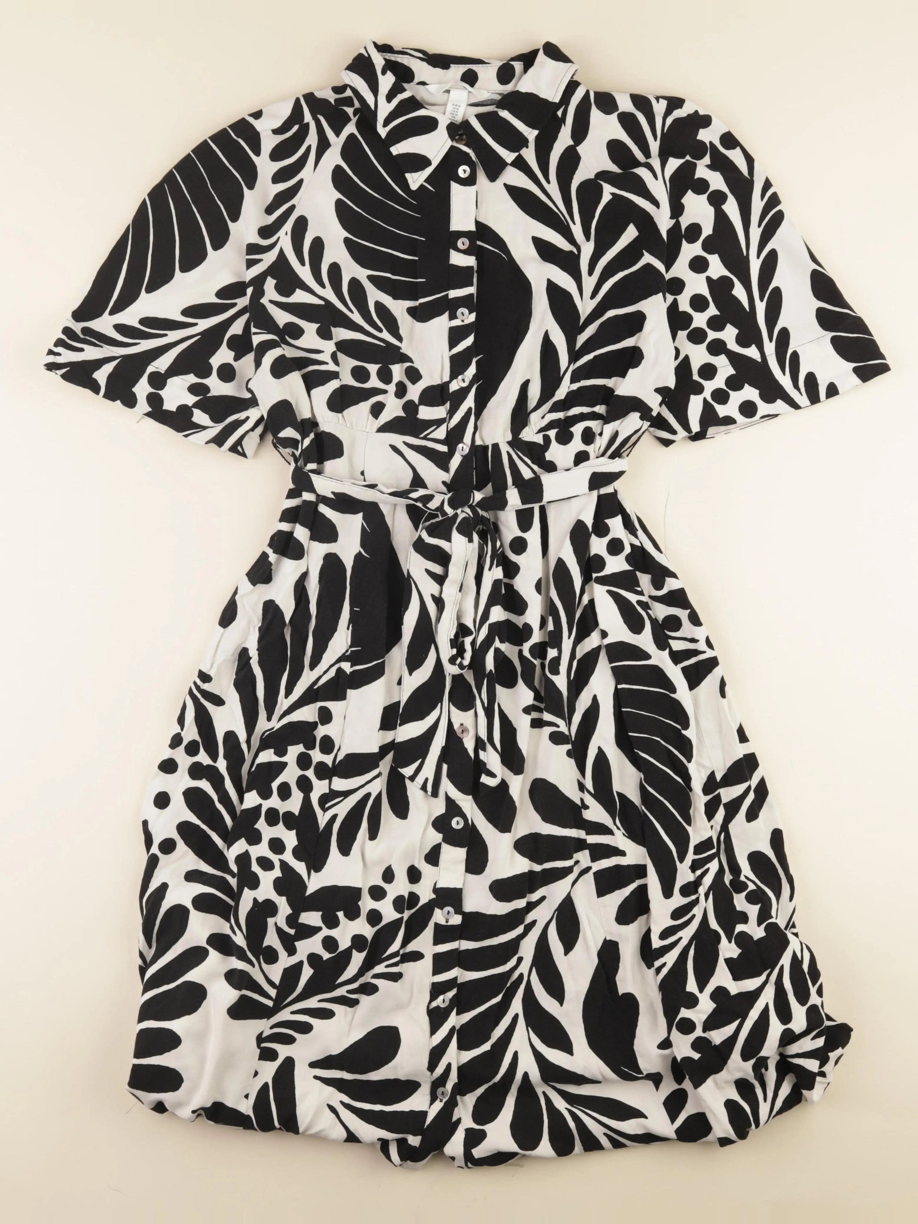 H&M - robe grossesse noir - m