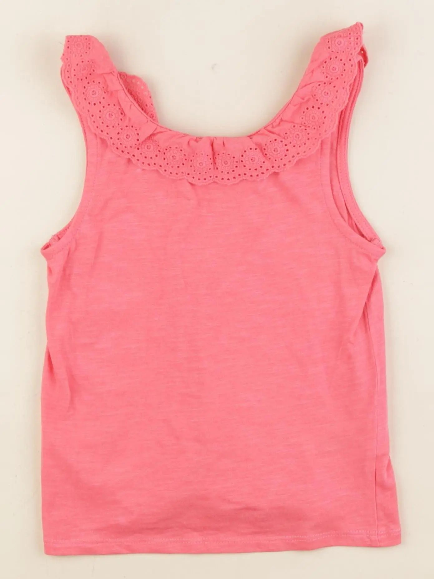 Vertbaudet - débardeur rose - 6 ans