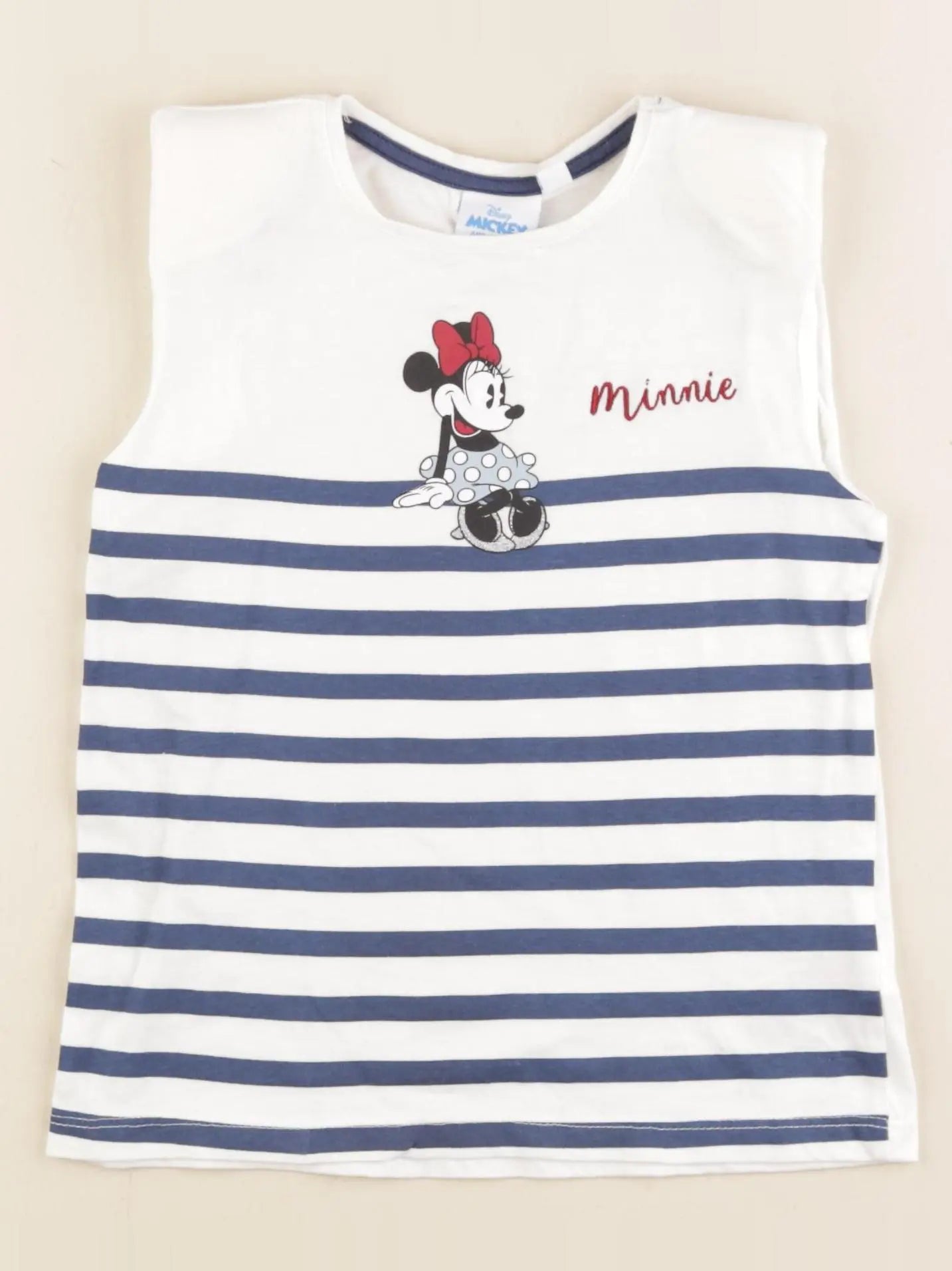 Vertbaudet - débardeur blanc - 6 ans