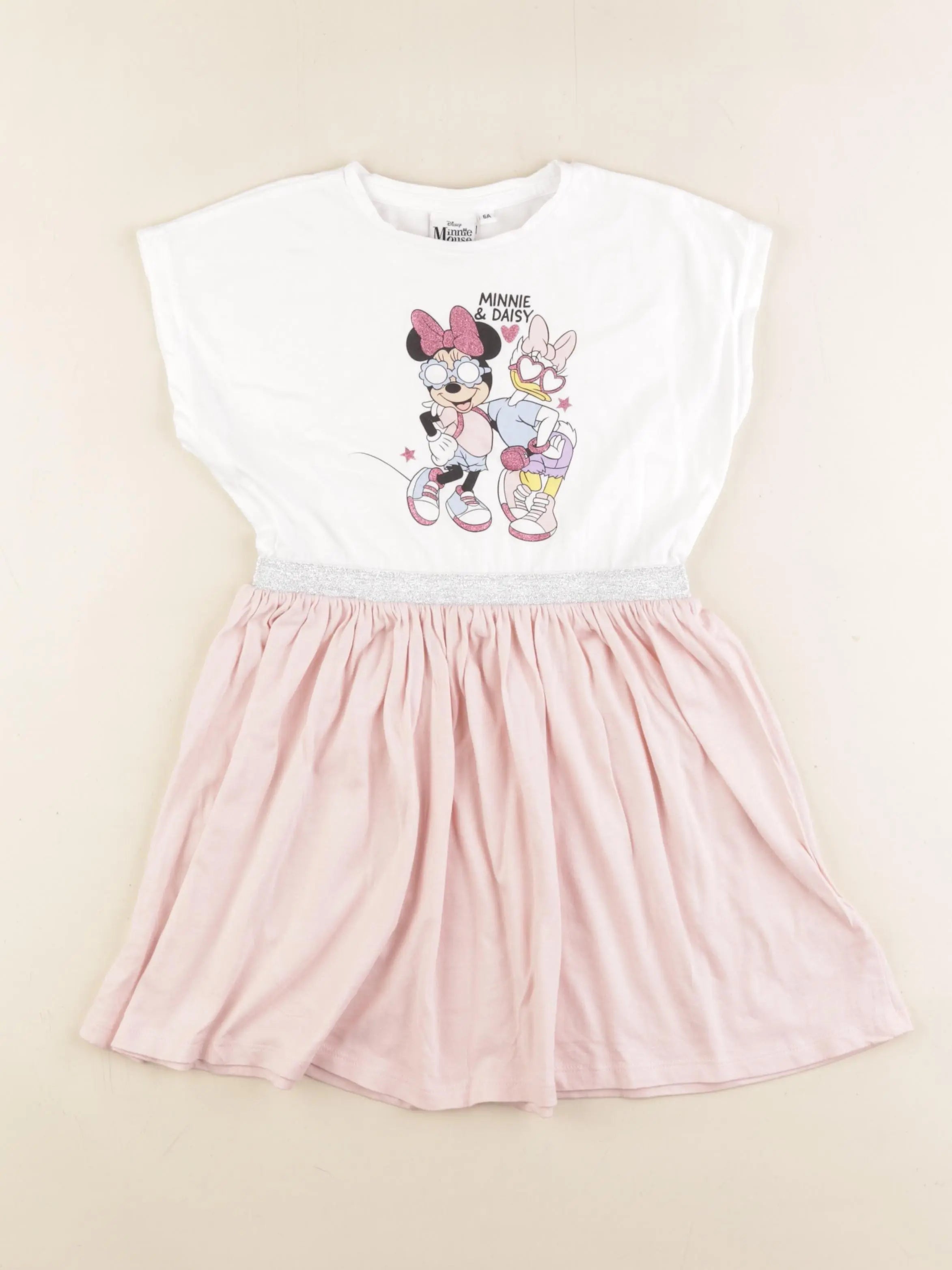 Vertbaudet - robe blanc - 6 ans