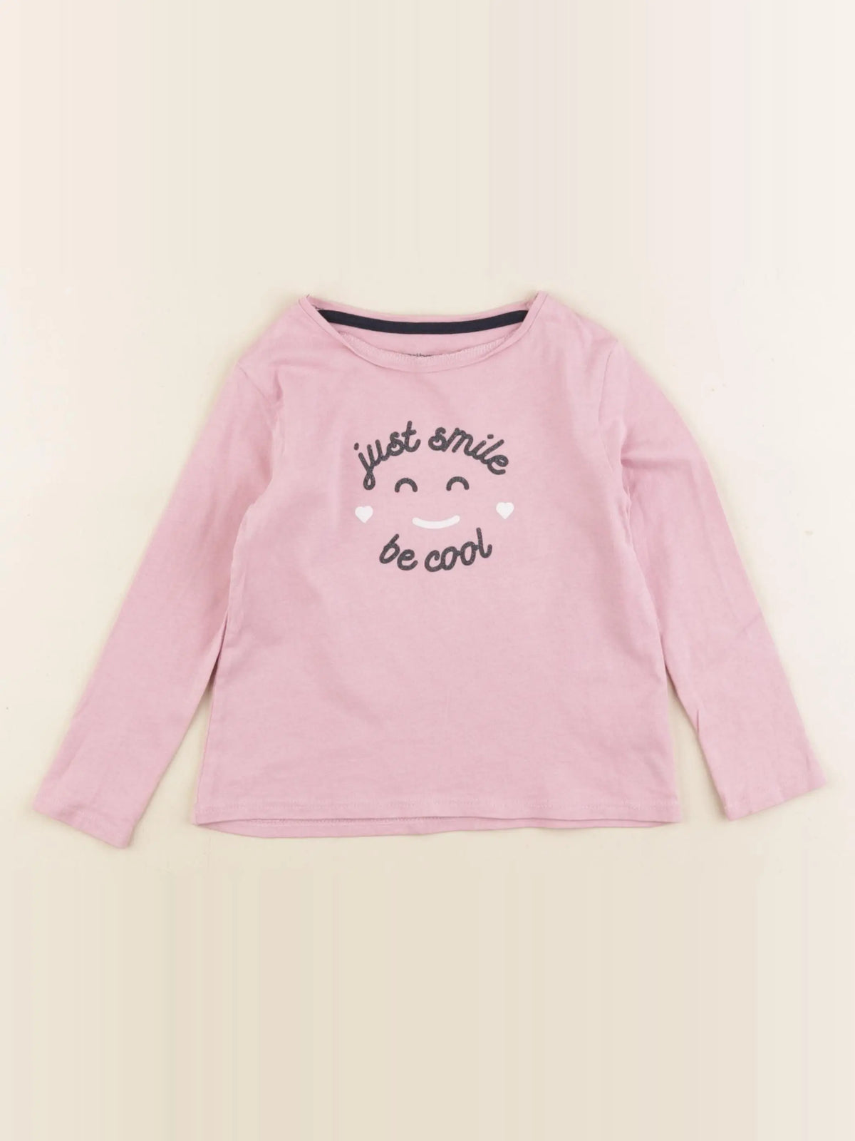 Vertbaudet - tee-shirt rose - 3 ans
