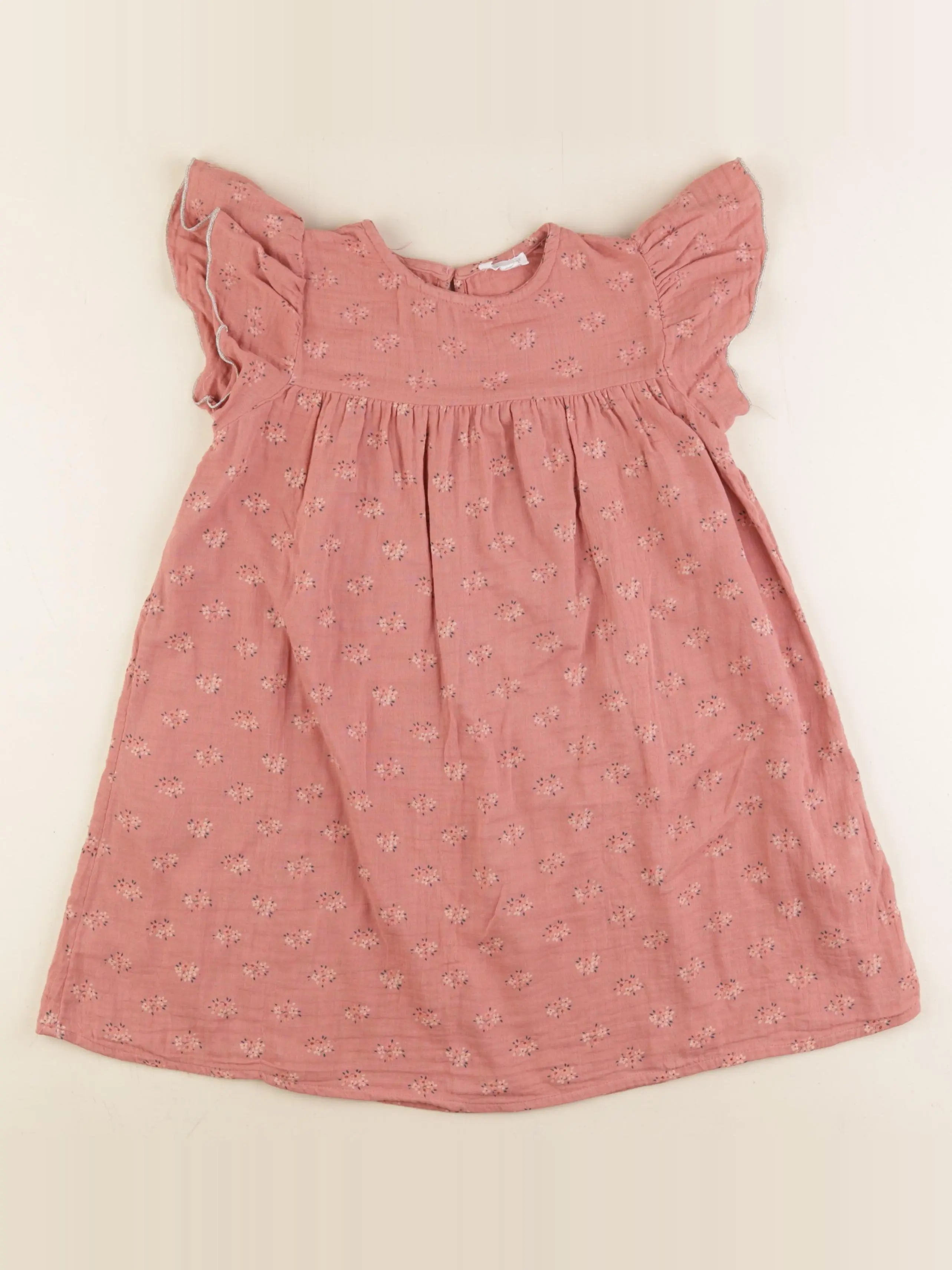 Vertbaudet - robe rose - 6 ans