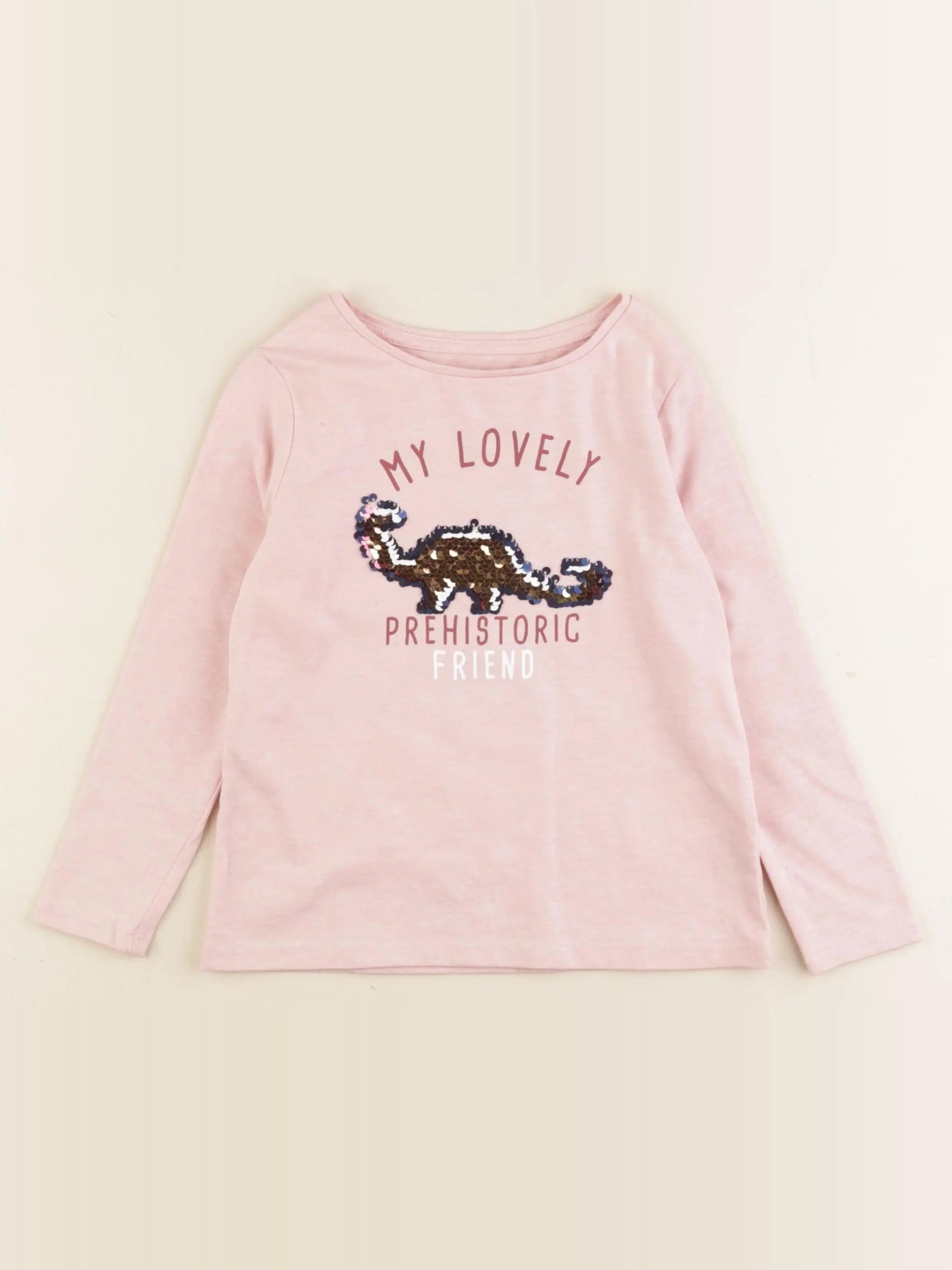 Vertbaudet - tee-shirt rose - 3 ans