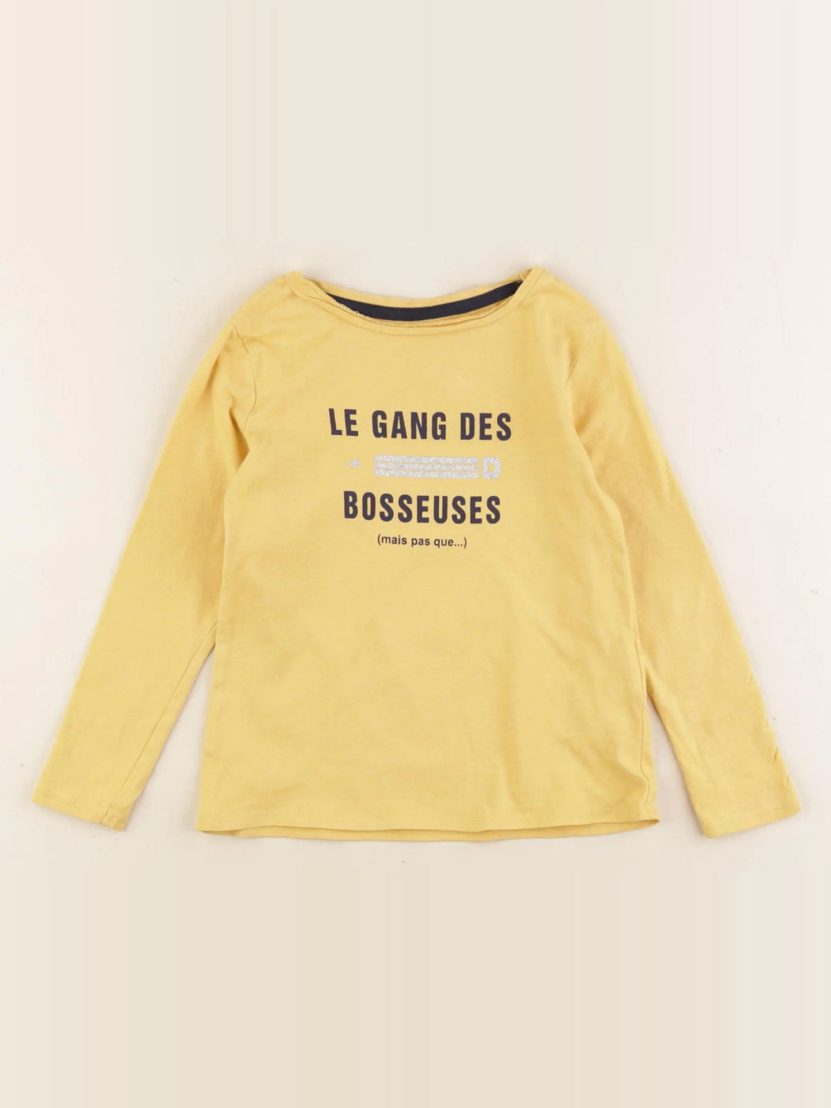 Vertbaudet - tee-shirt jaune - 3 ans