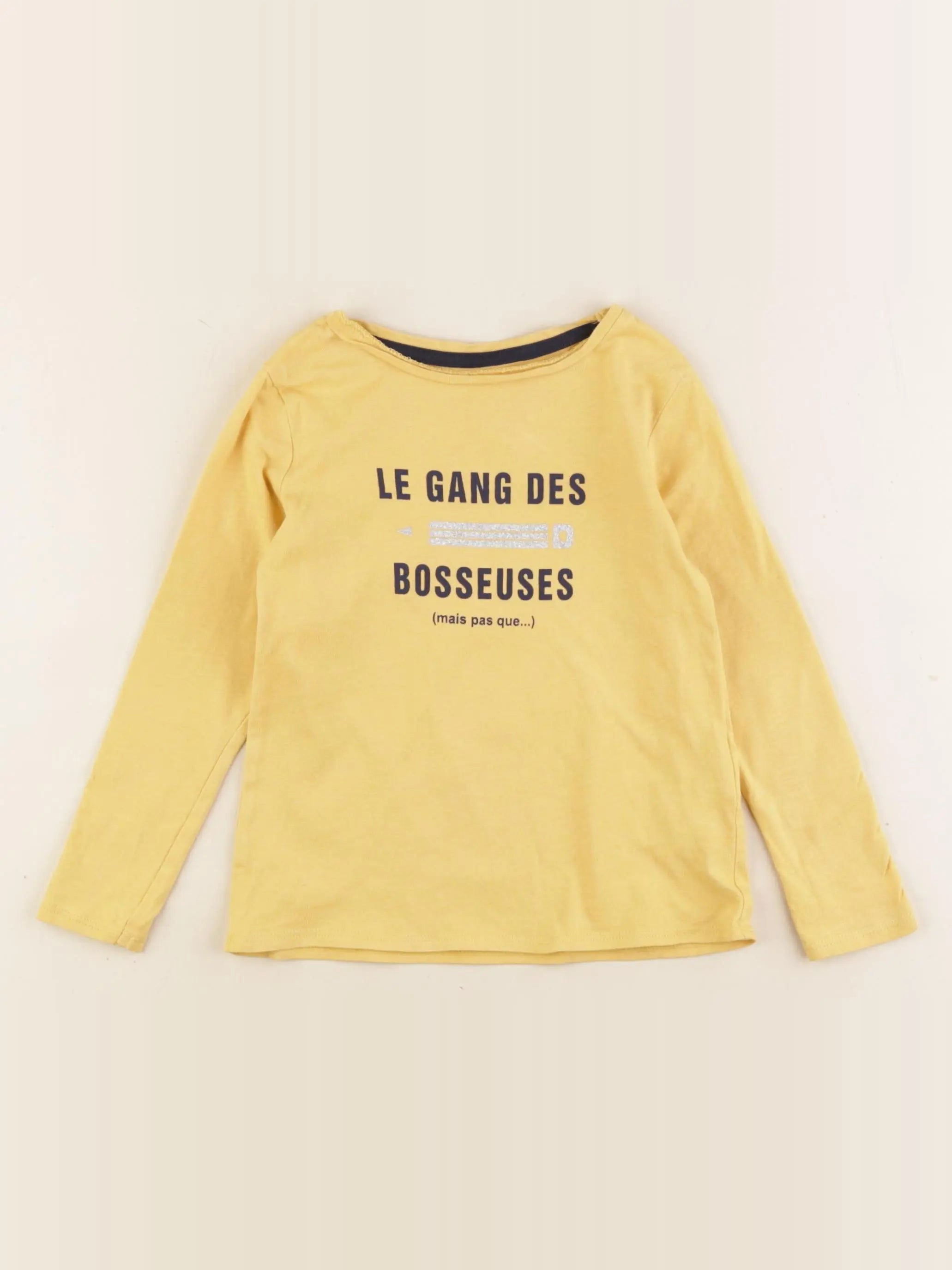 Vertbaudet - tee-shirt jaune - 3 ans