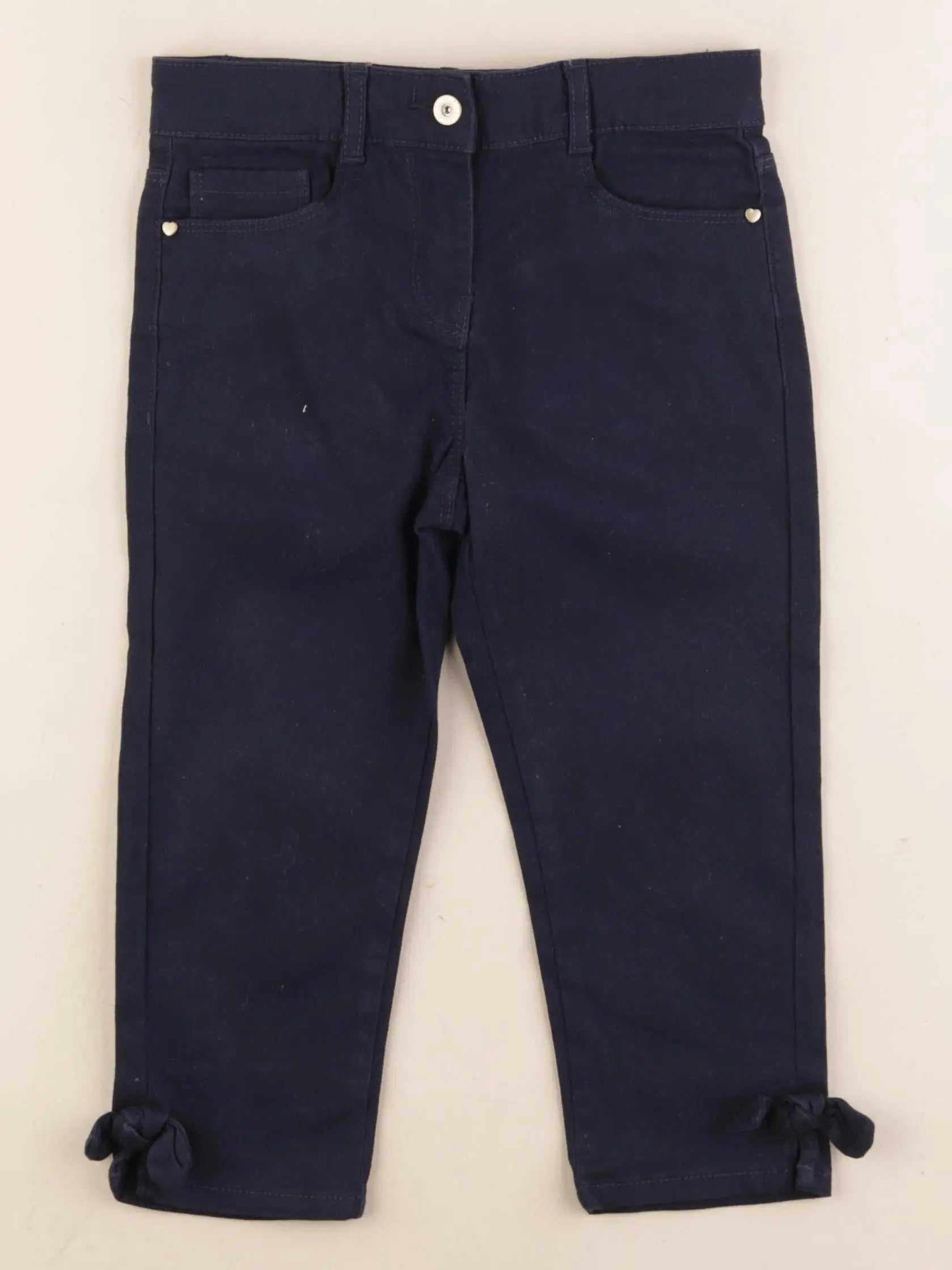 Vertbaudet - pantacourt bleu - 6 ans