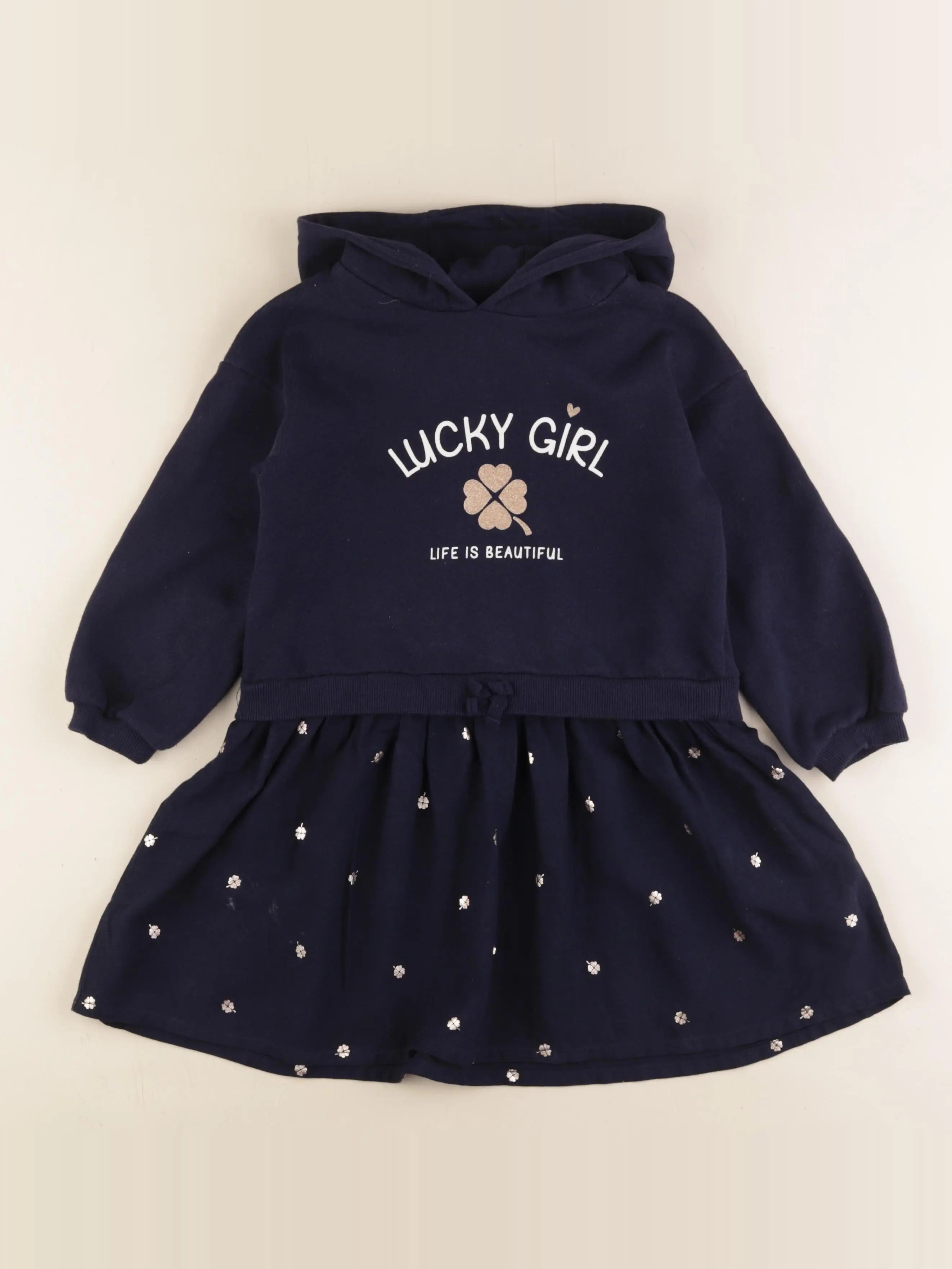 Vertbaudet - robe bleu - 5 ans