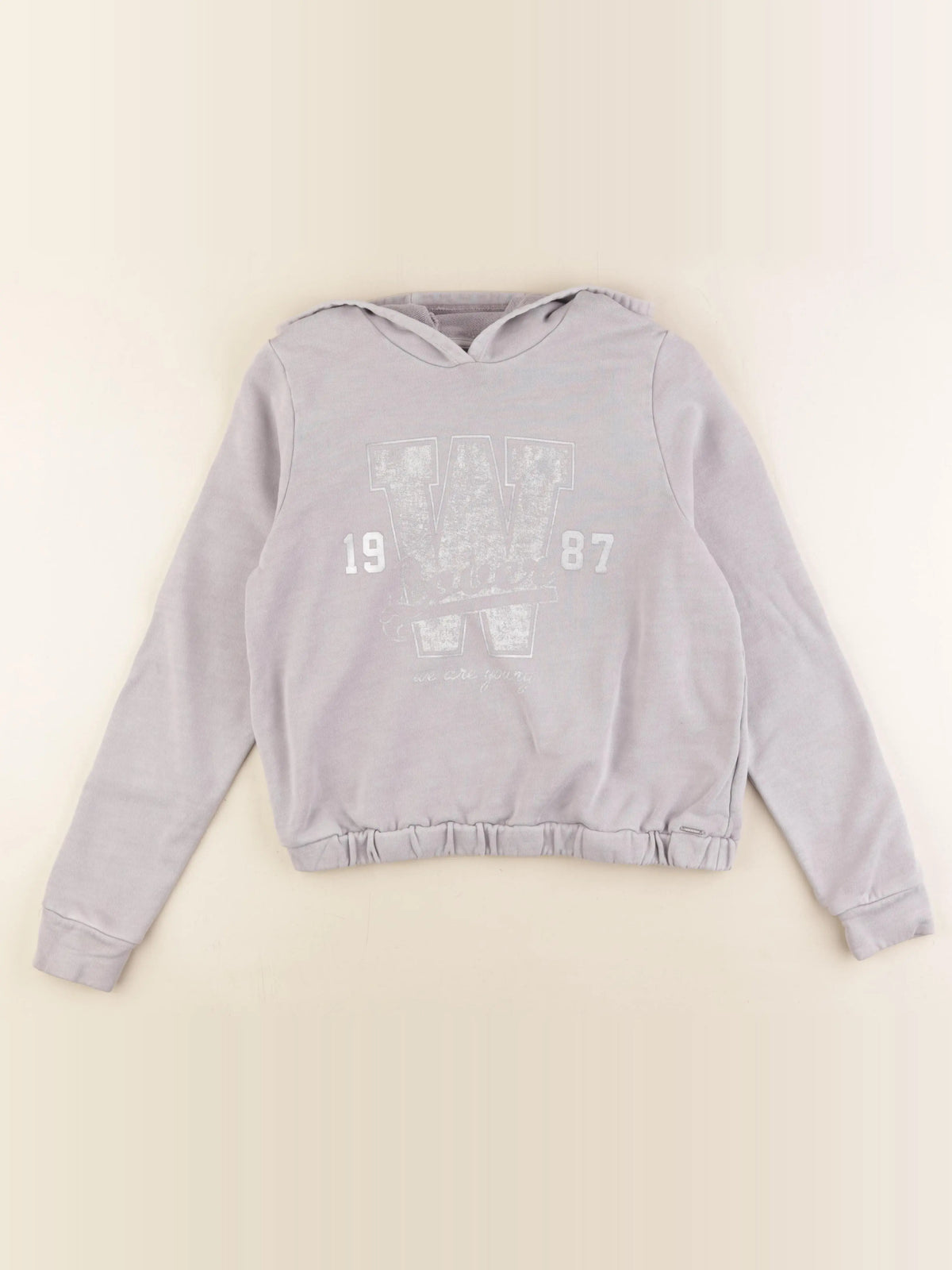 IKKS - sweat gris - 16 ans