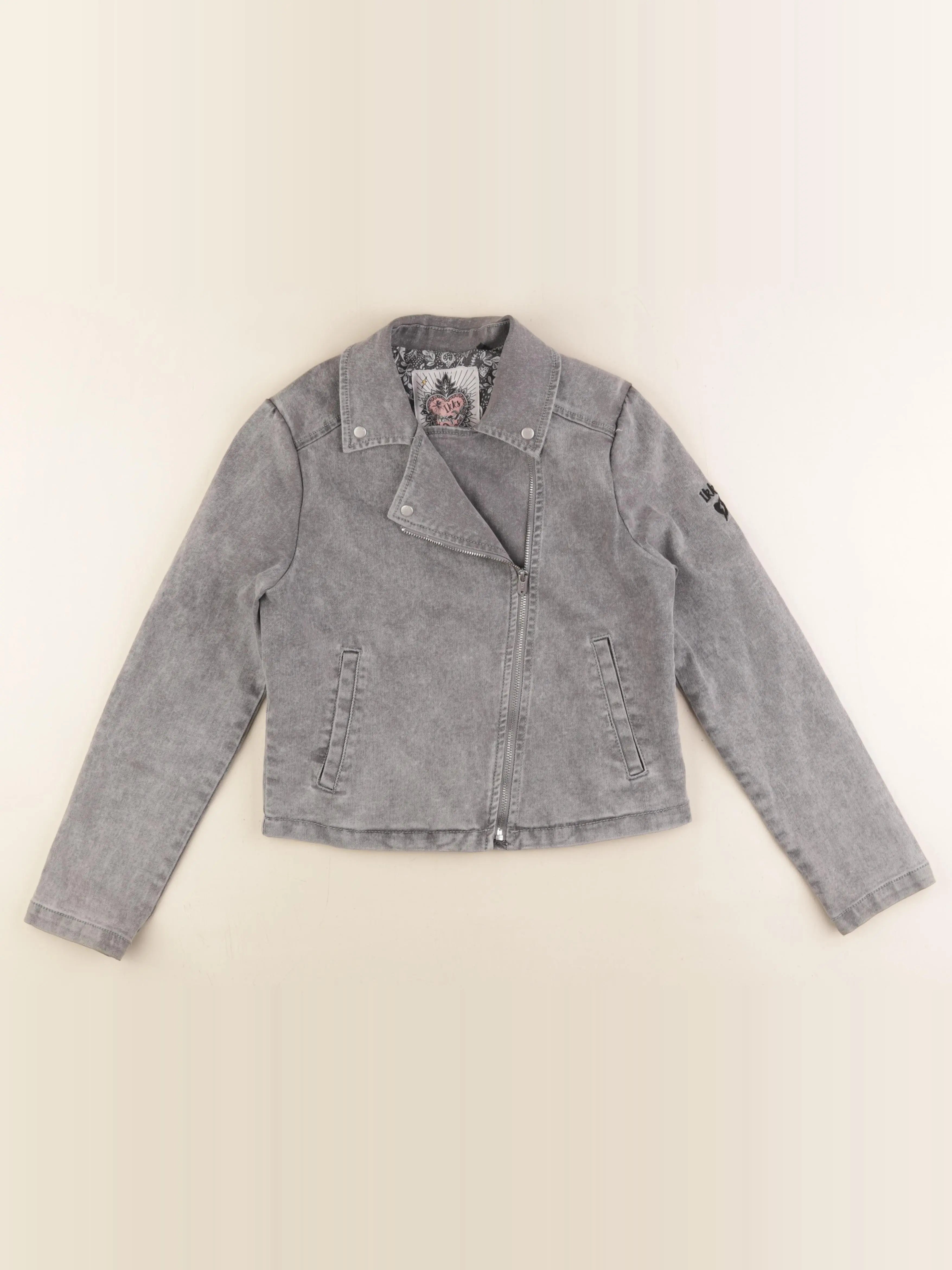 IKKS - veste gris - 12 ans