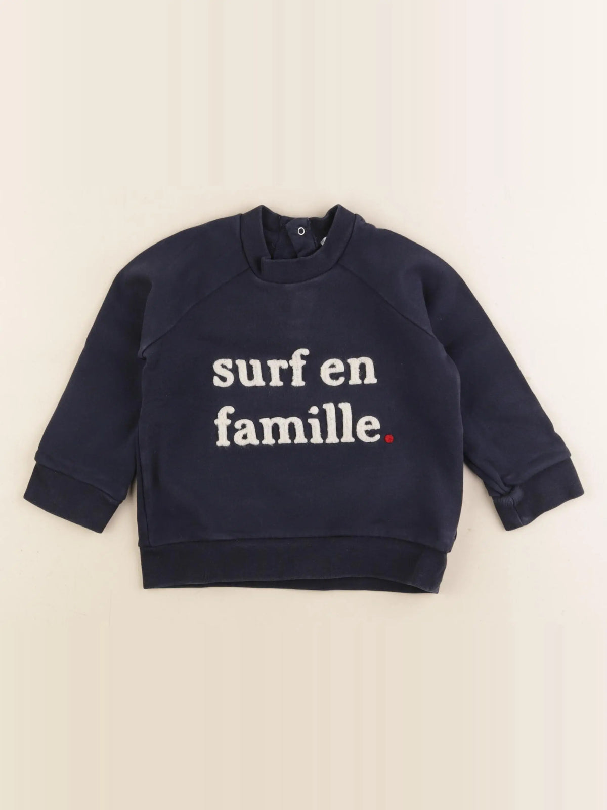 Emoi emoi - sweat bleu - 2 ans