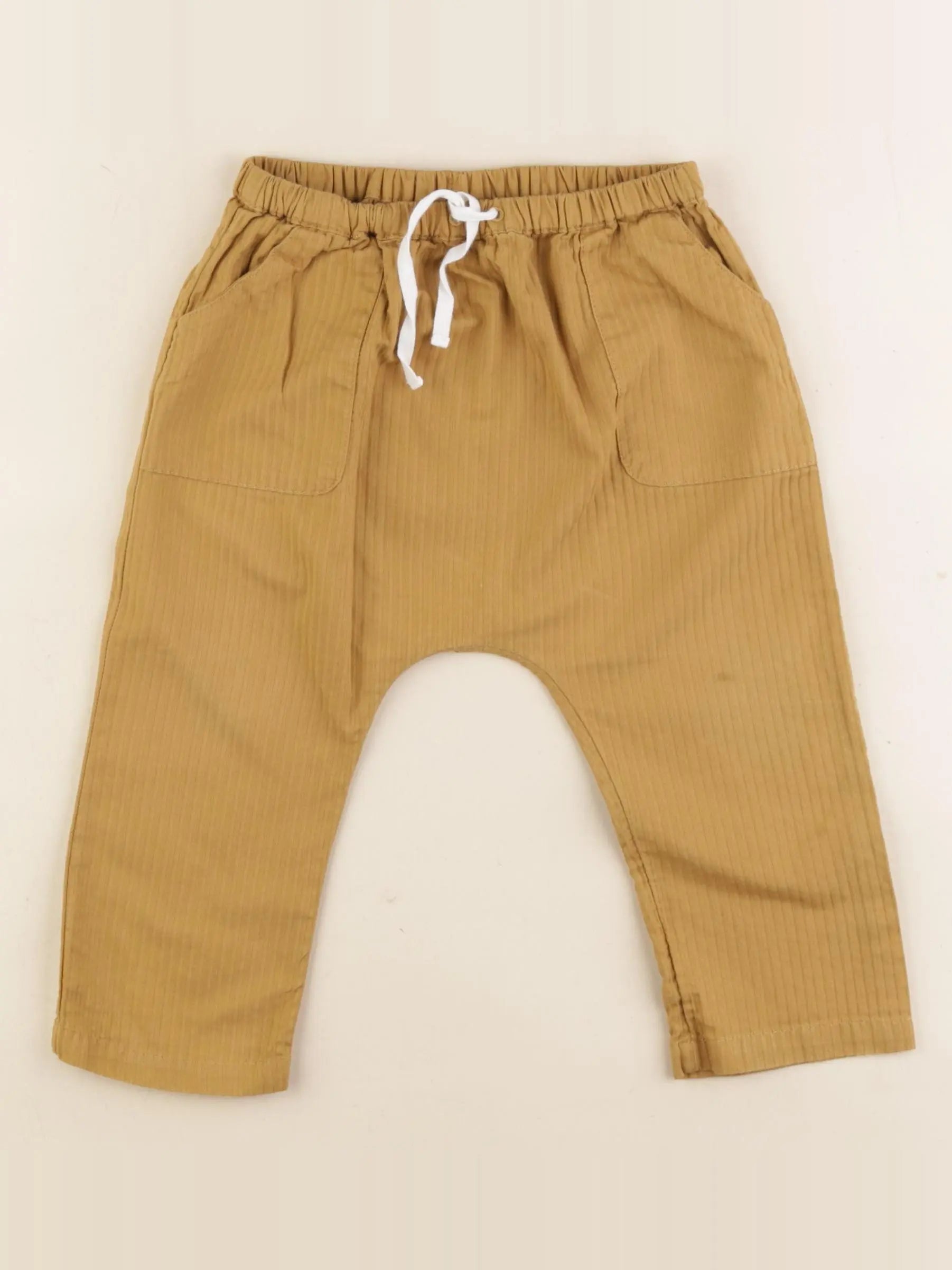 Cyrillus - pantalon jaune - 24 mois