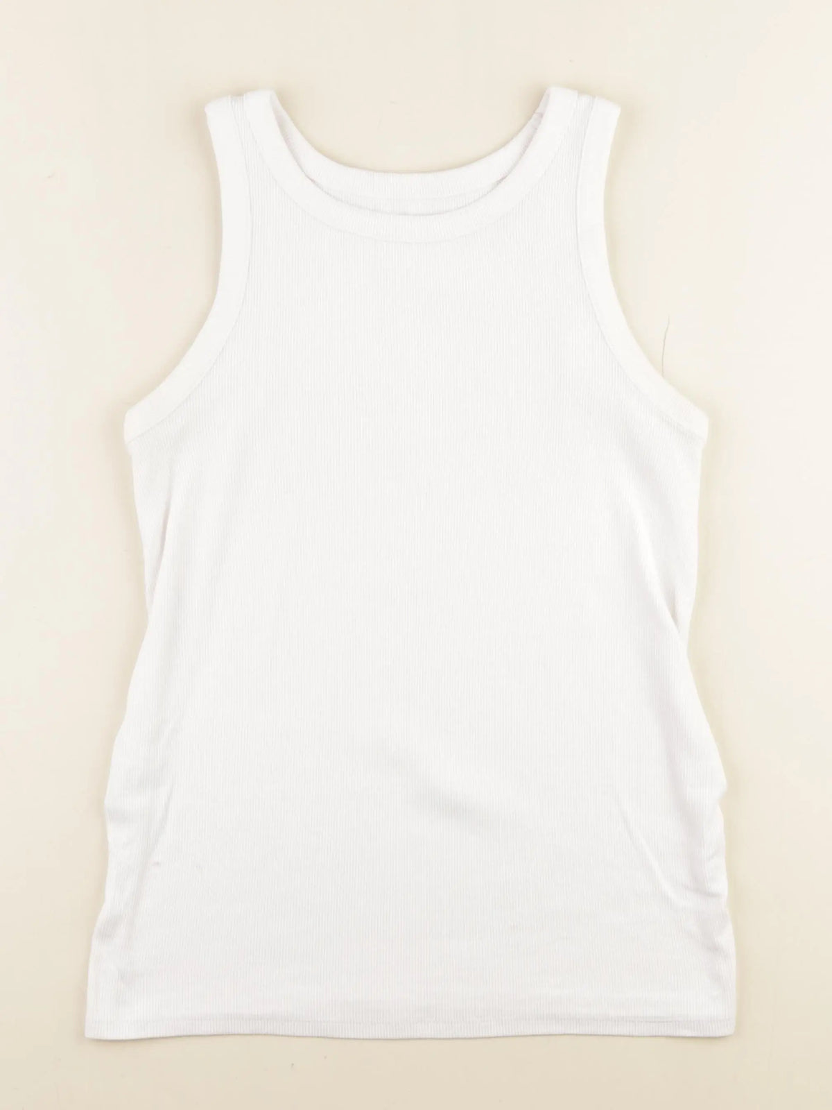 Kiabi - débardeur grossesse blanc - s