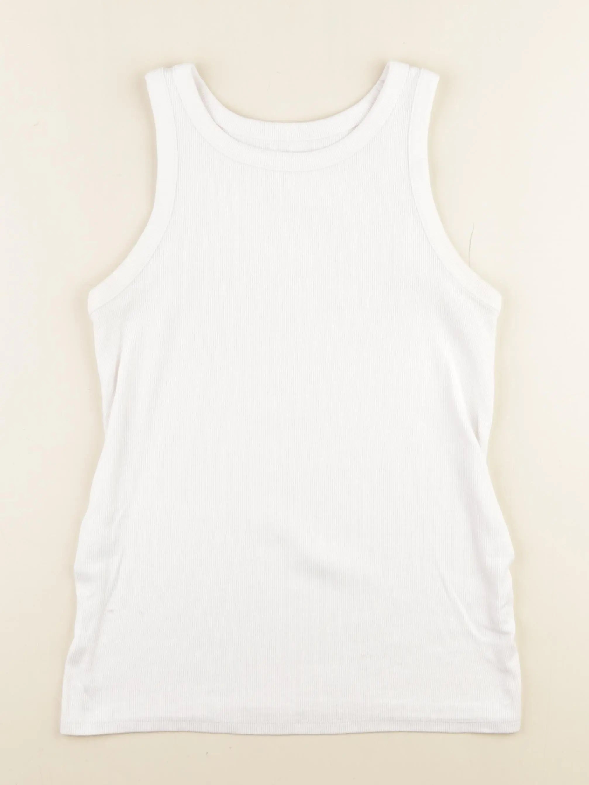 Kiabi - débardeur grossesse blanc - s