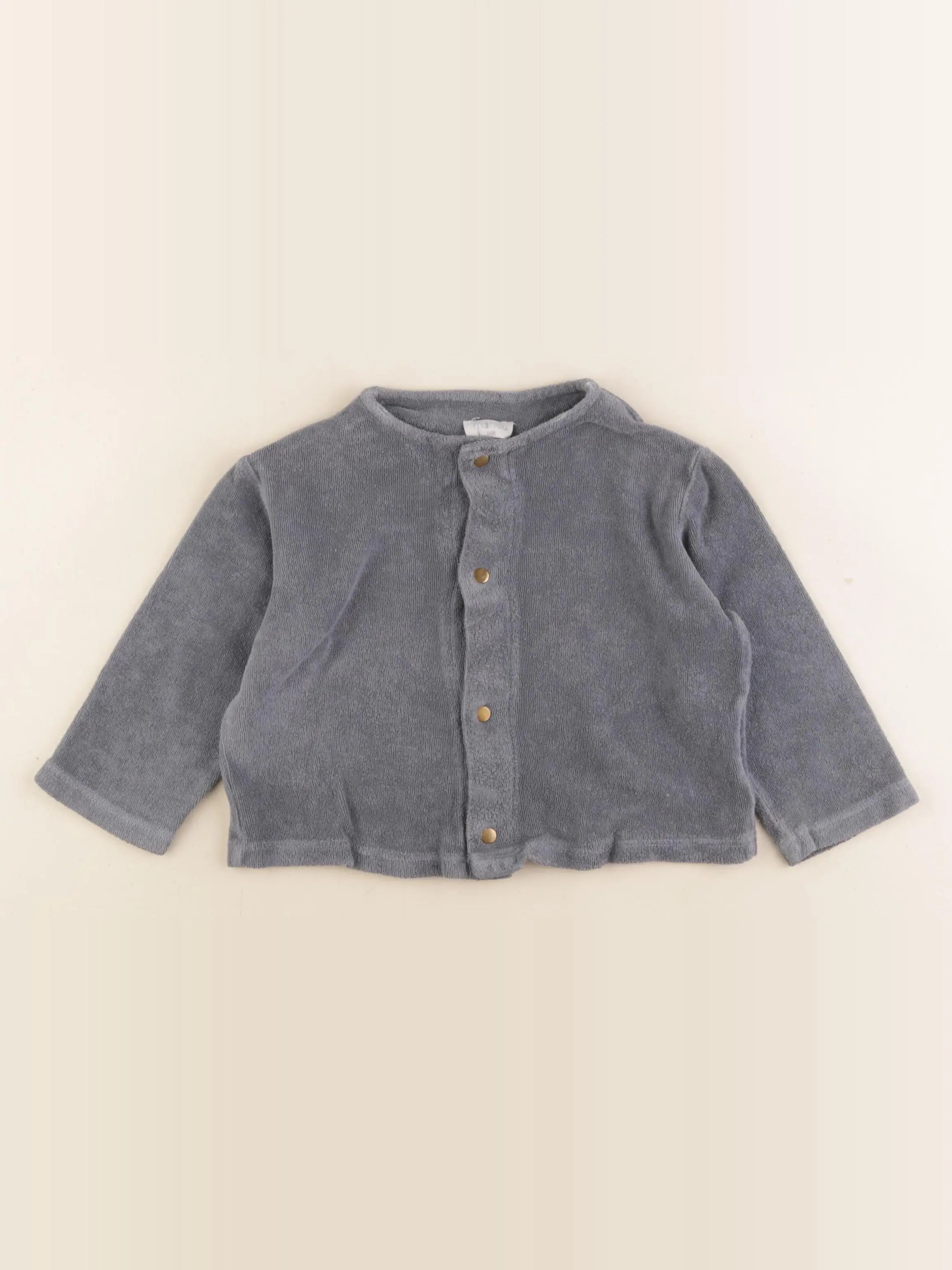 Marsou - sweat gris - 6 mois